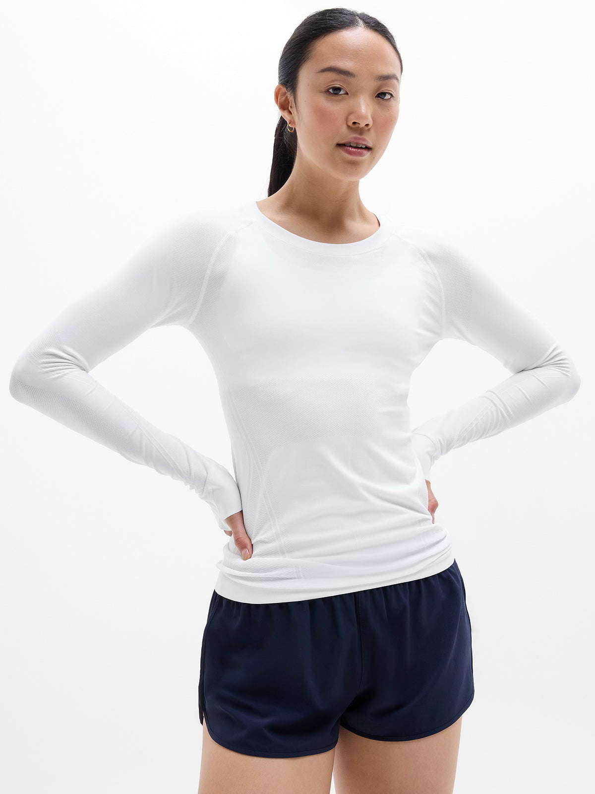 Momentum Seamless Top - Bright White