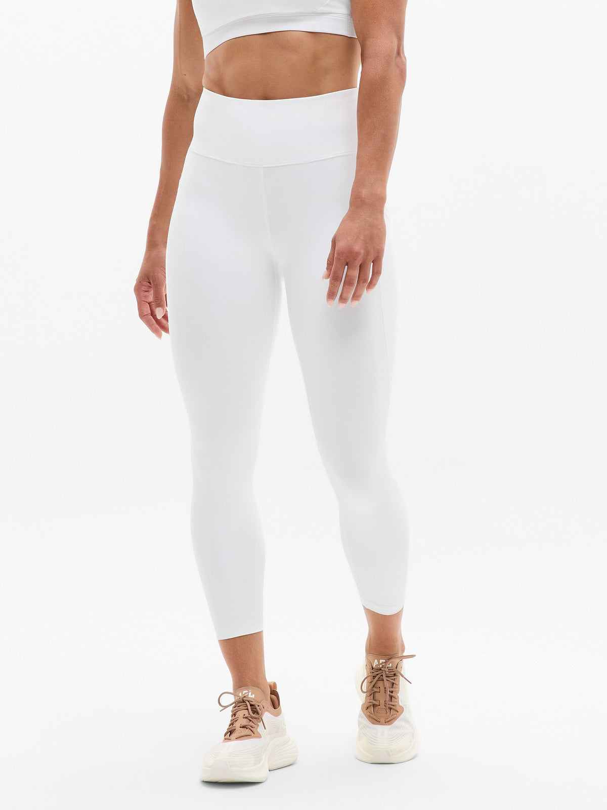 Interval Stash High Rise 7/8 Legging - Bright White