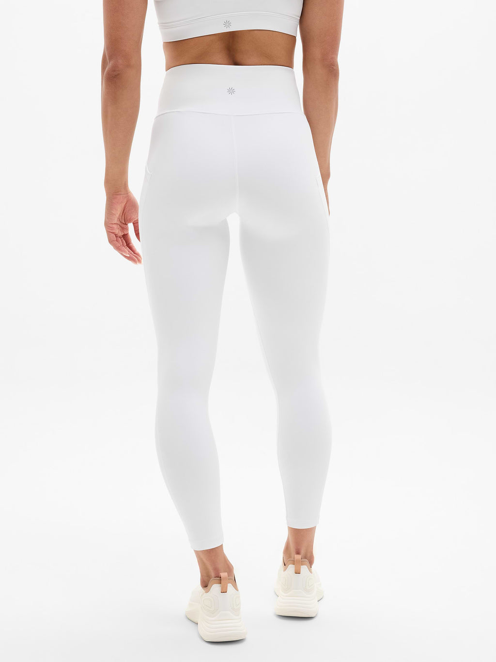 Interval Stash High Rise 7/8 Legging - Bright White