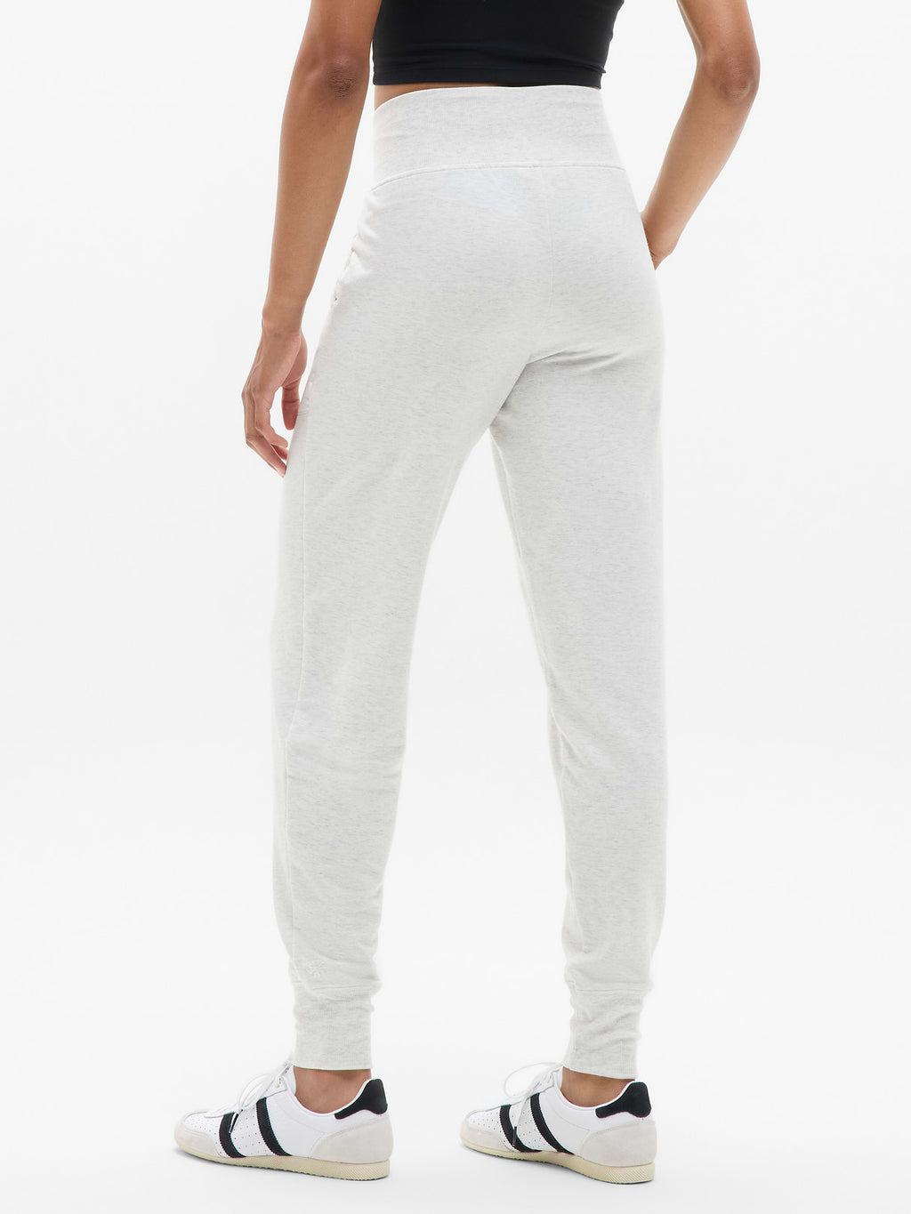 Coaster Luxe Straight Leg Pant - Fog Grey Heather