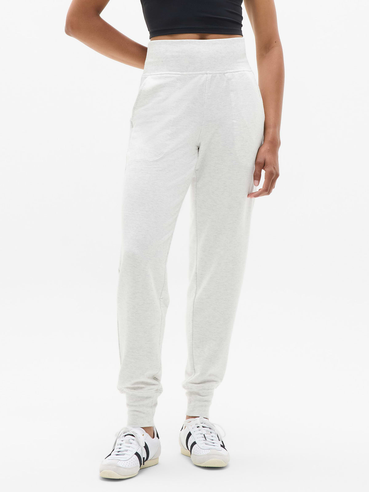Coaster Luxe Straight Leg Pant - Fog Grey Heather