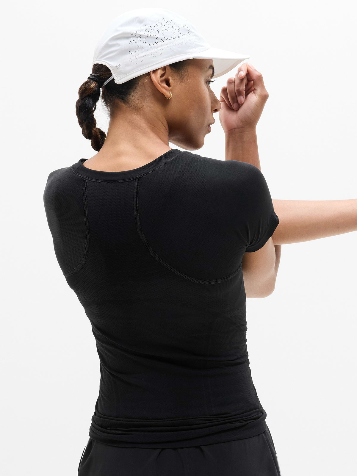 Momentum Seamless Tee - Black