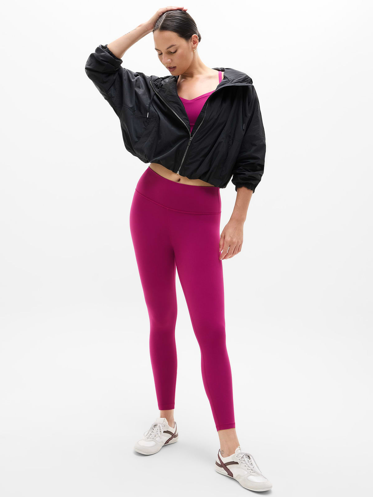 Transcend High Rise 7/8 Legging - Wildberry