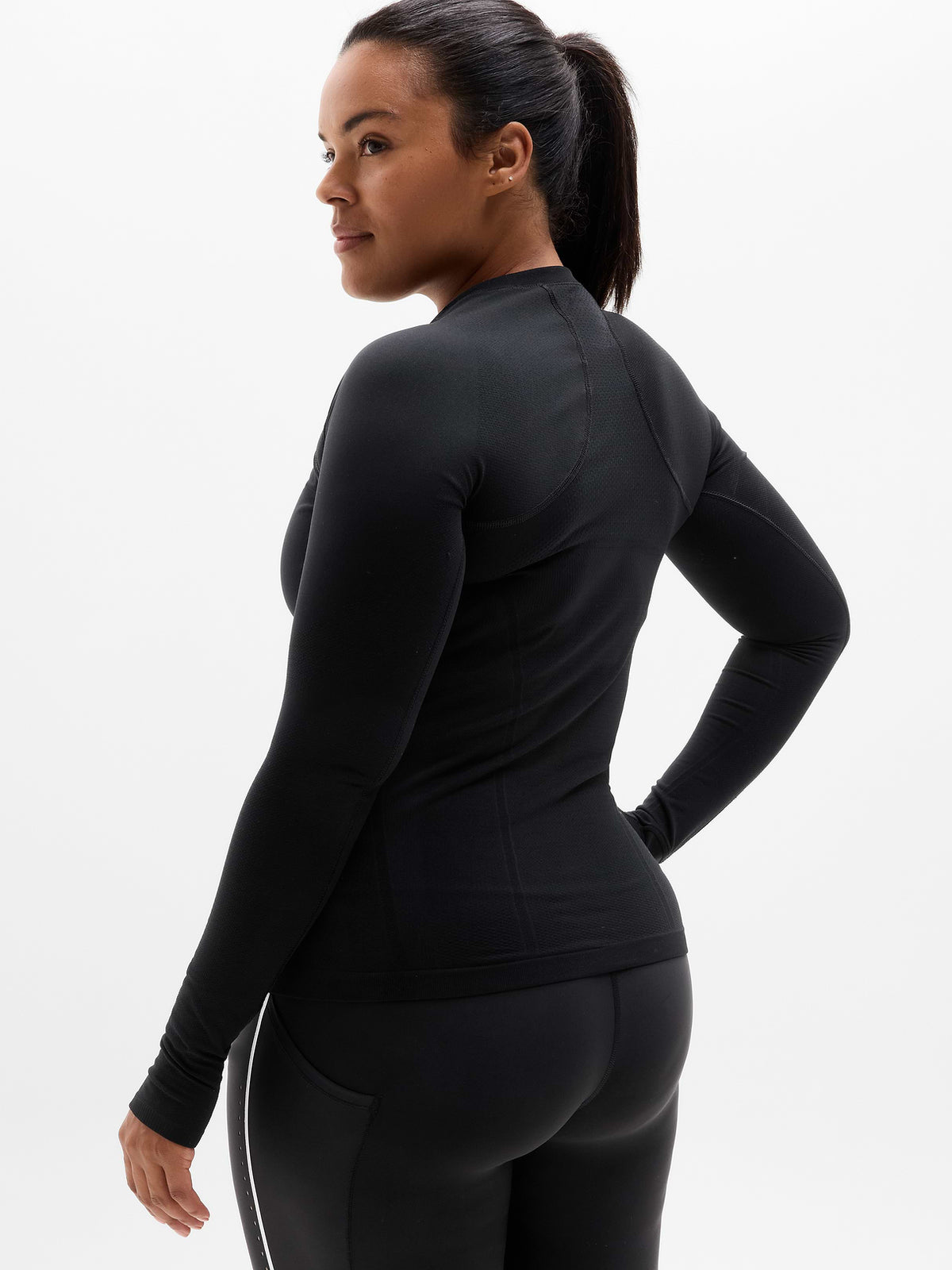 Momentum Seamless Top - Black