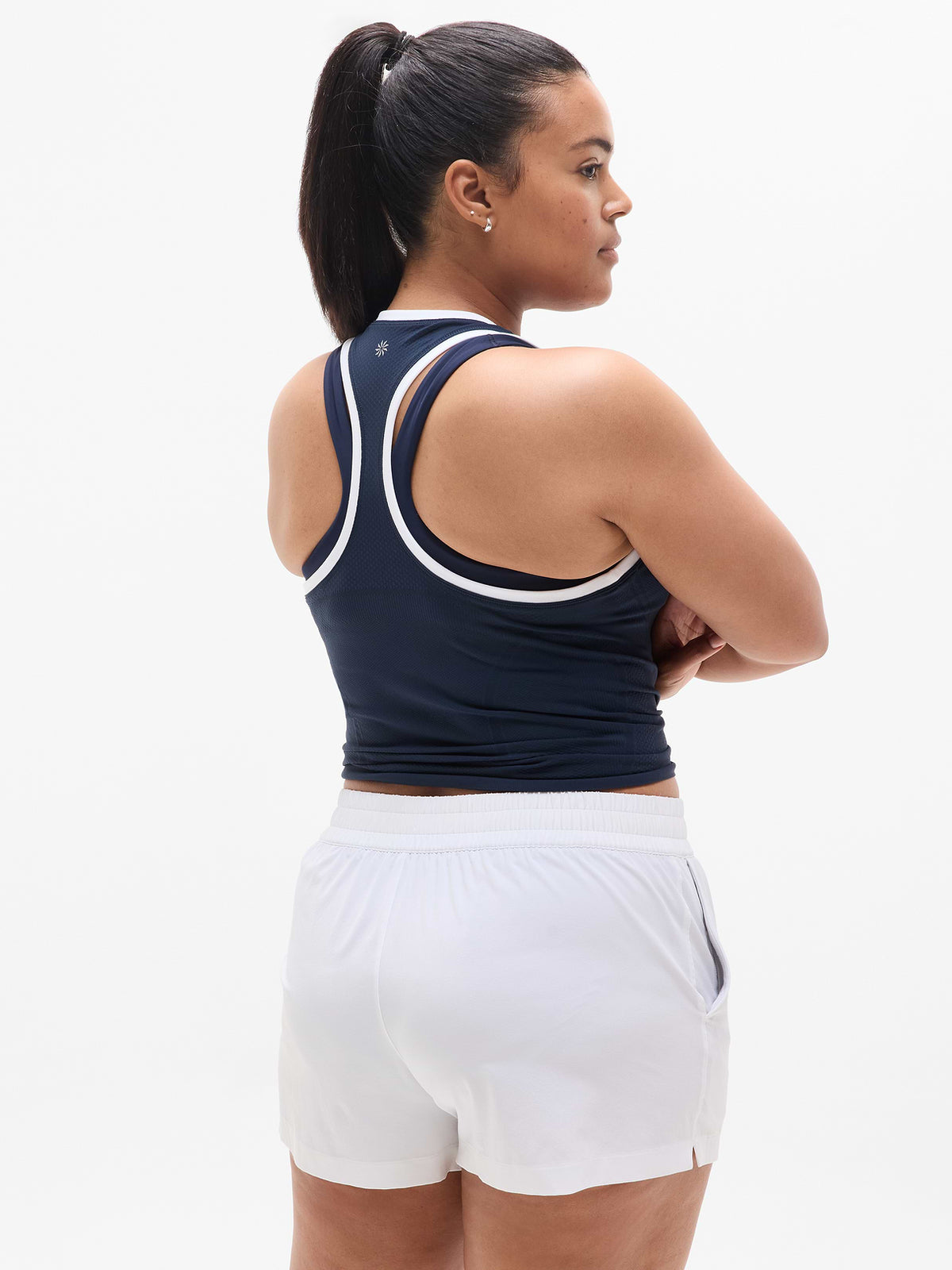 Weekender Mid Rise 3" Run Short - Bright White