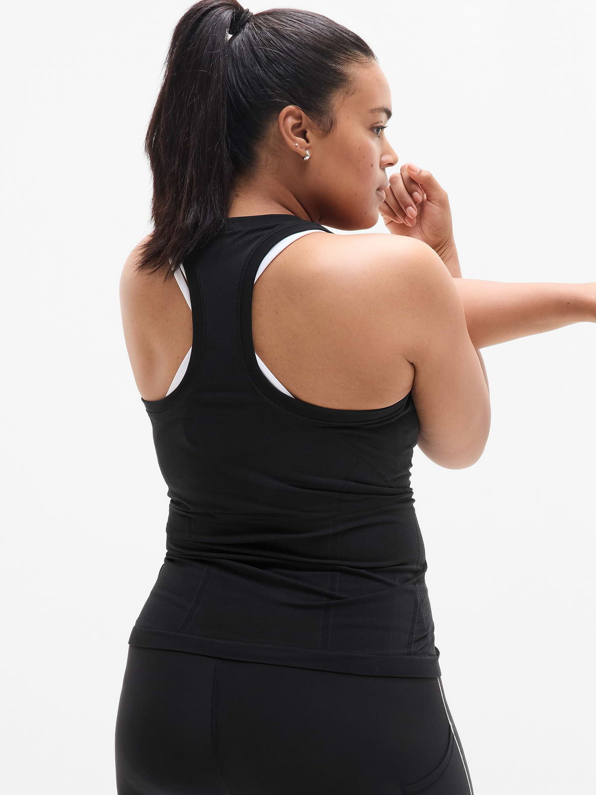 Momentum Seamless Tank - Black