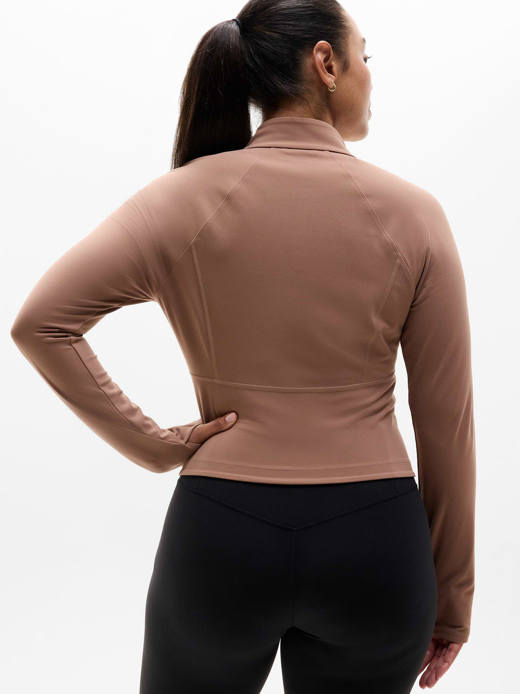 Salutation Crop Jacket - Auburn