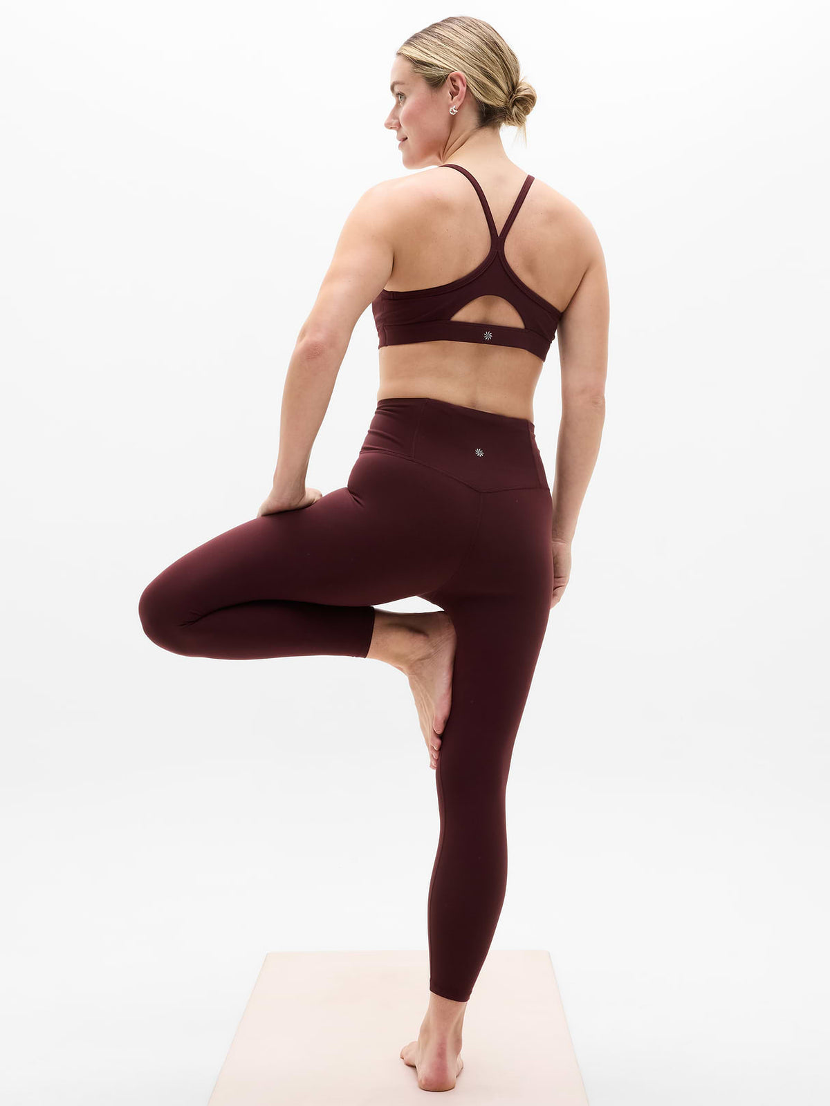 Elation Ultra High Rise Legging - Garnet