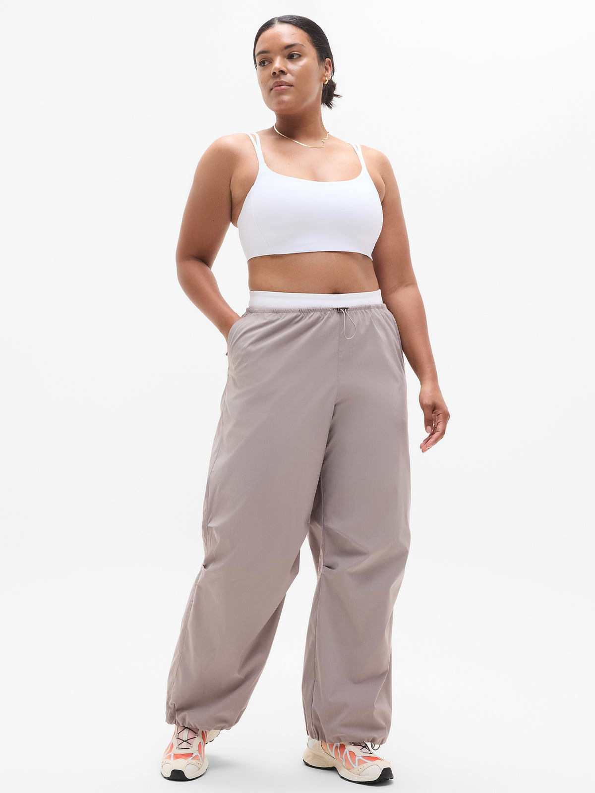 Transcend Strappy Bra D-DD - Bright White