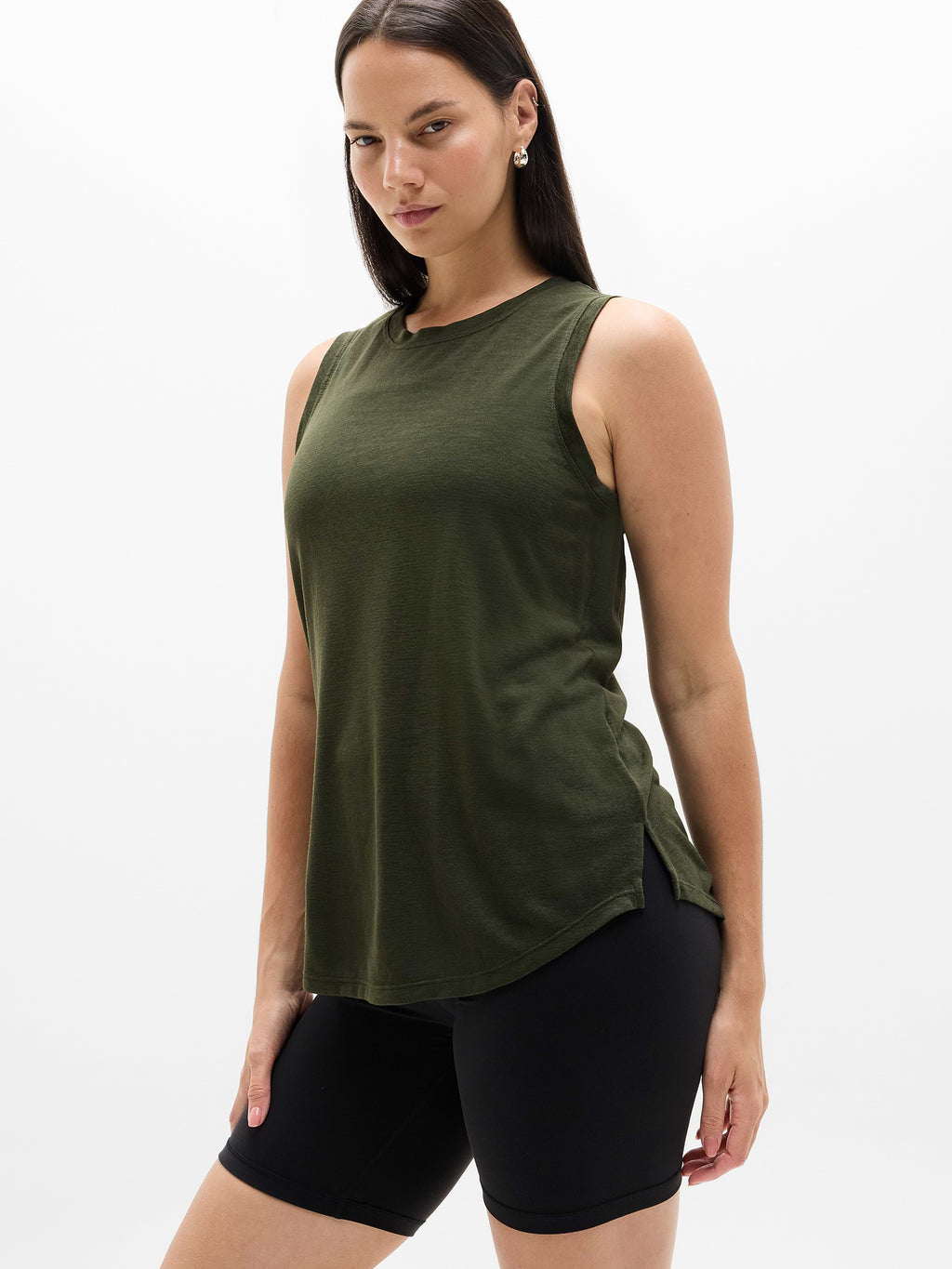 Breezy Tank - Aspen Olive