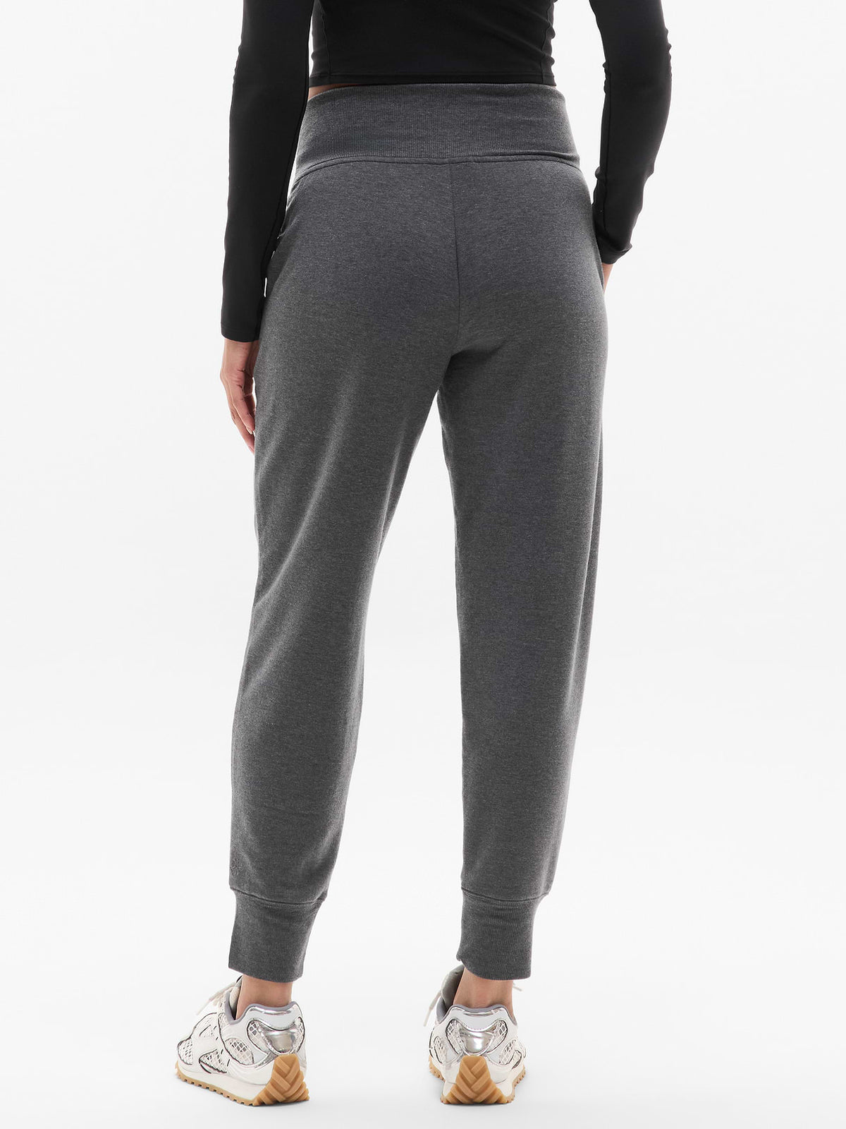Coaster Luxe Straight Leg Pant - Charcoal Grey Heather