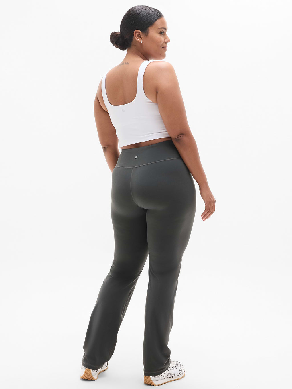 Elation Ultra High Rise Wide Leg Pant - Shadow Grey