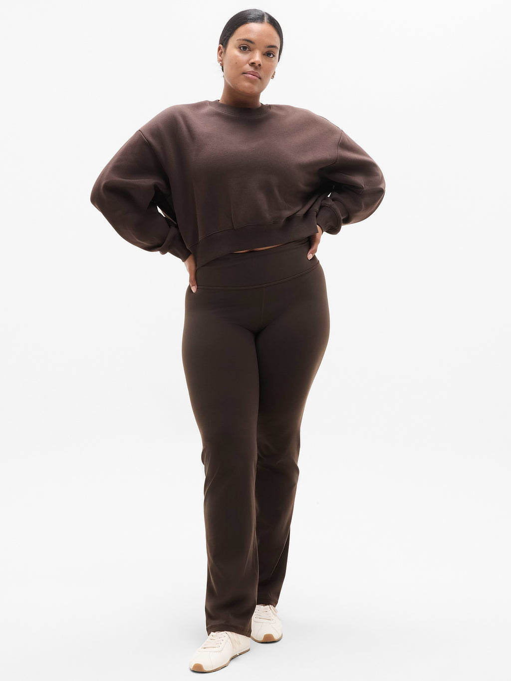 Elation Ultra High Rise Wide Leg Pant - Truffle