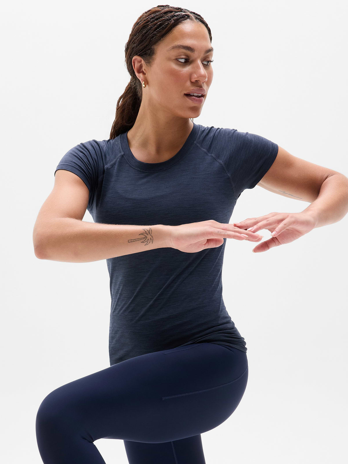 Momentum Seamless Tee - Eclipse Space Dye