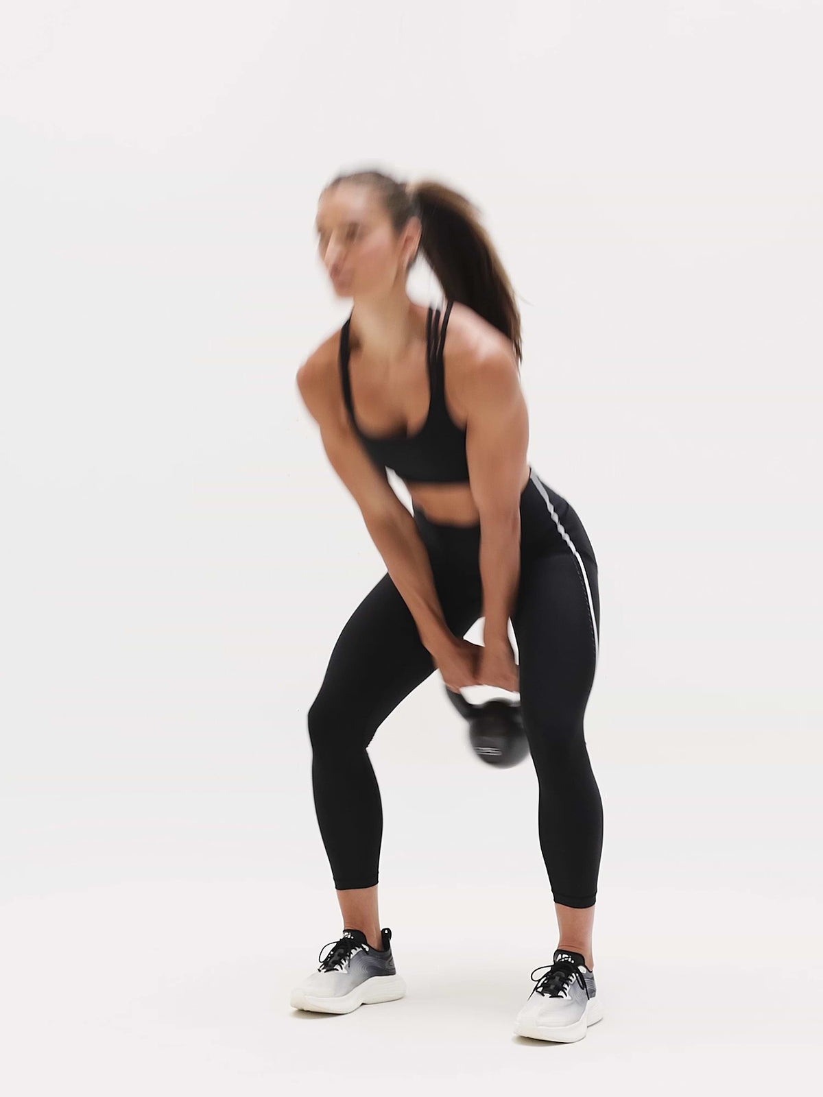 Train Free Sports Bra D-DD - Black