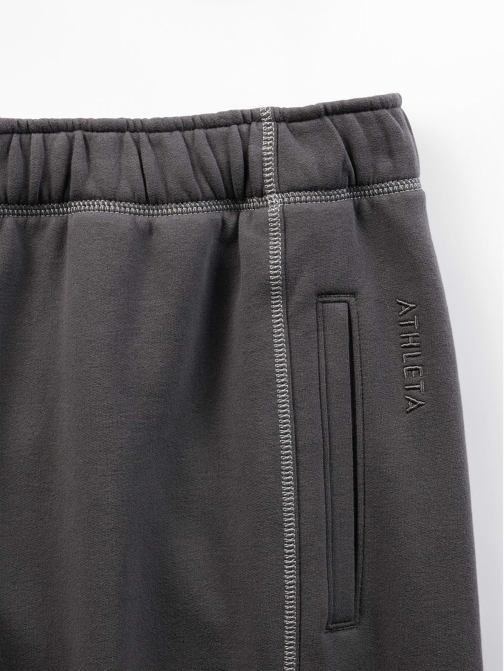 Forever Fleece Mid Rise Flare Pant - Shadow Grey/Stone