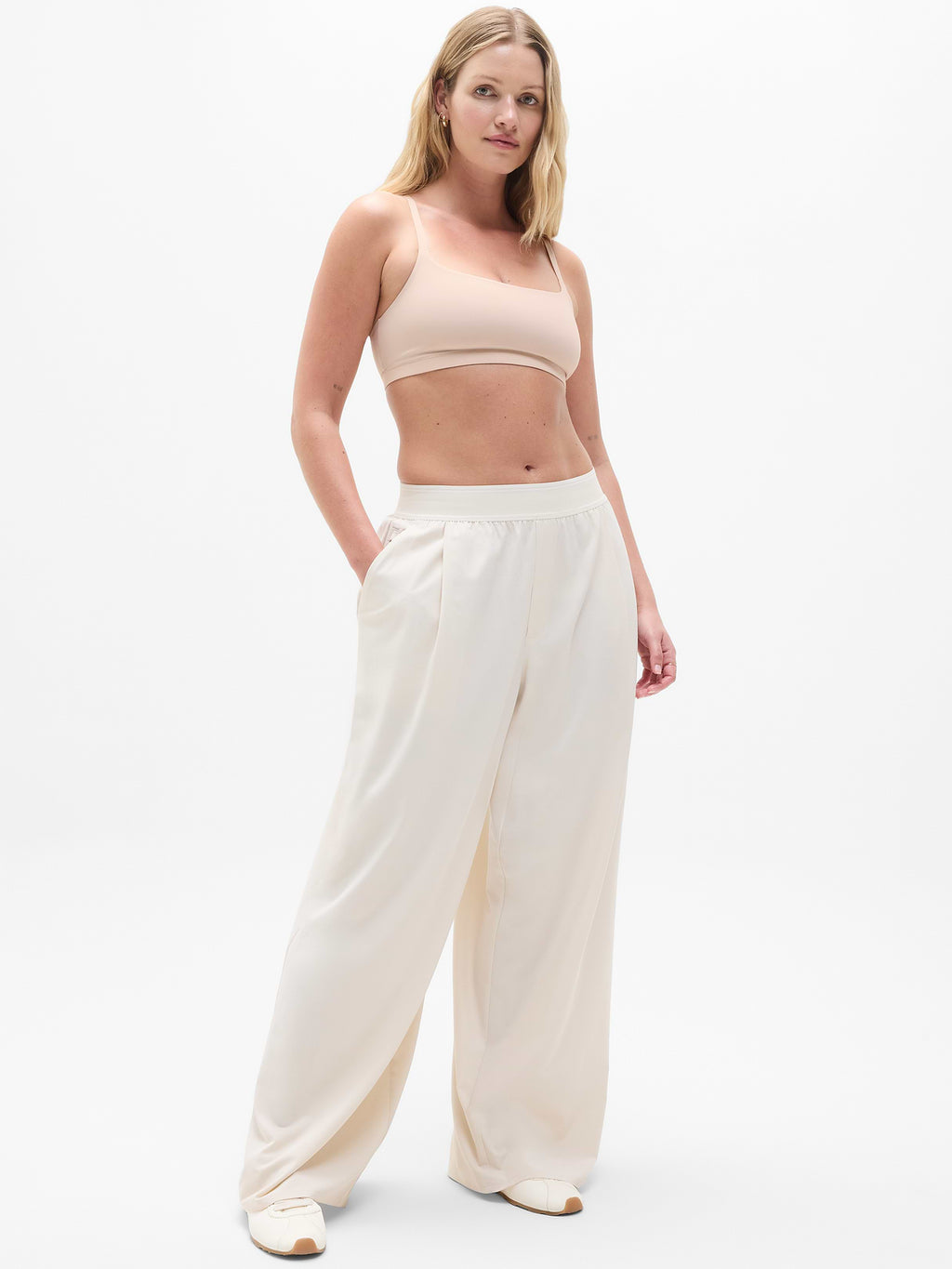 BodyMove Scoop Bralette A-C - Sand Beige