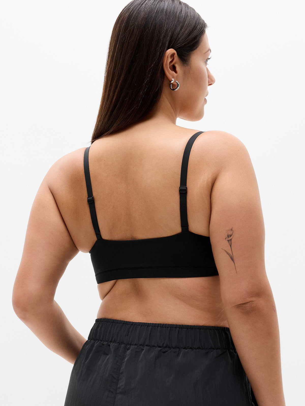 BodyMove Scoop Bralette A-C - Black