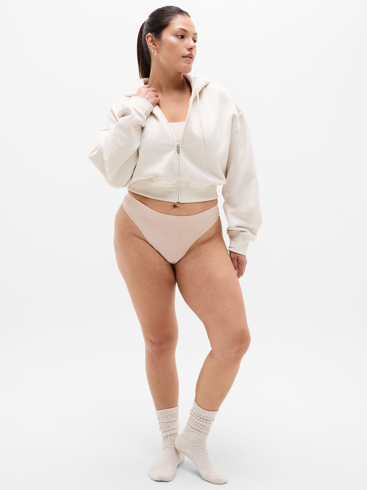 BodyMove Thong Underwear - Sand Beige