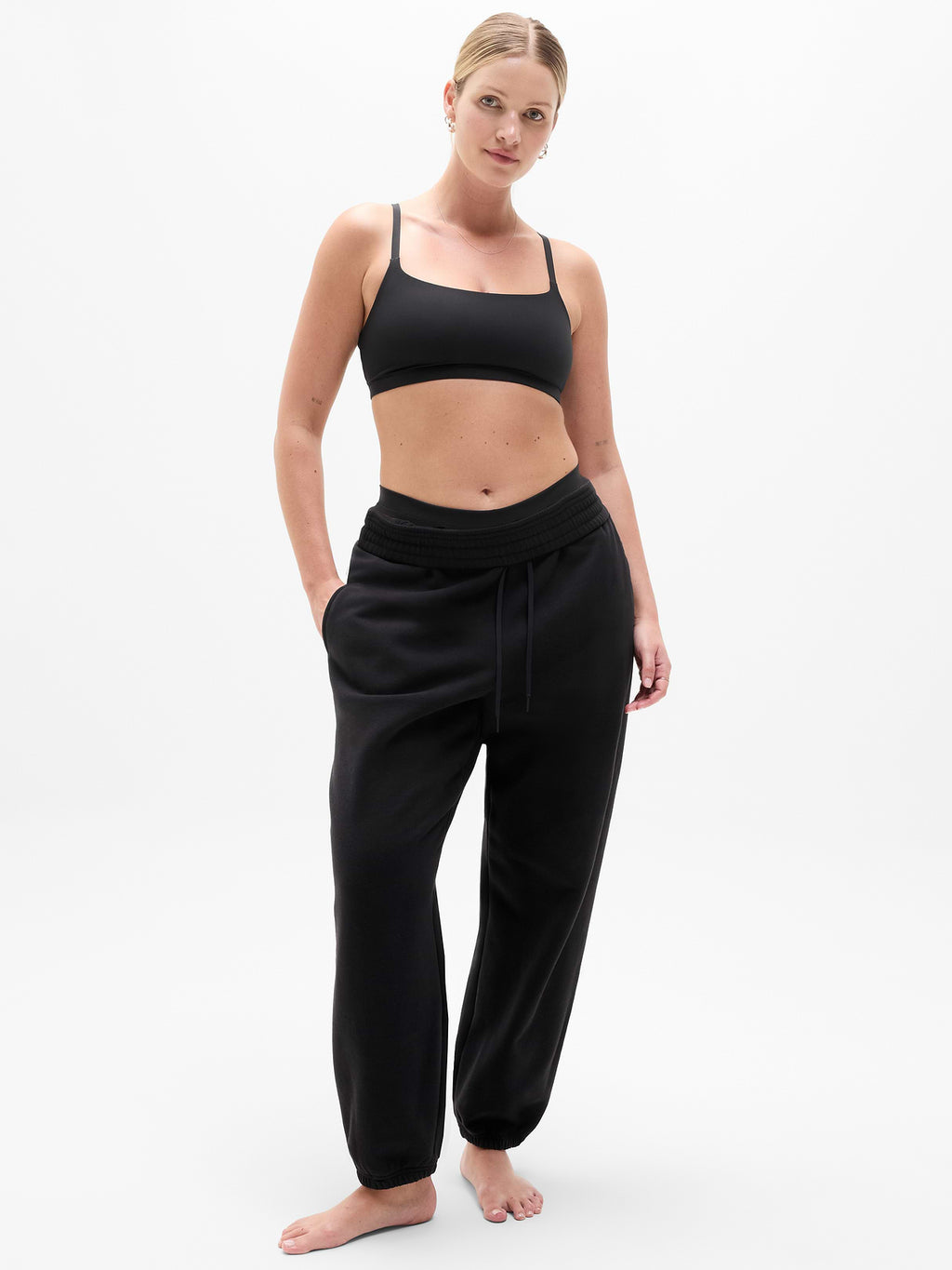 BodyMove Scoop Bralette A-C - Black