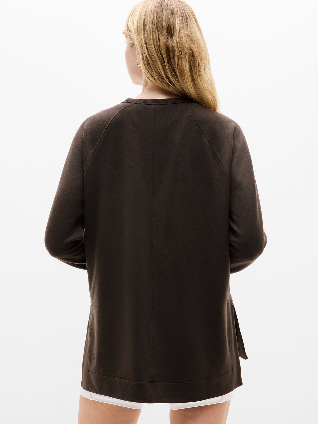 Coaster Luxe V-Neck Sweatshirt - Truffle