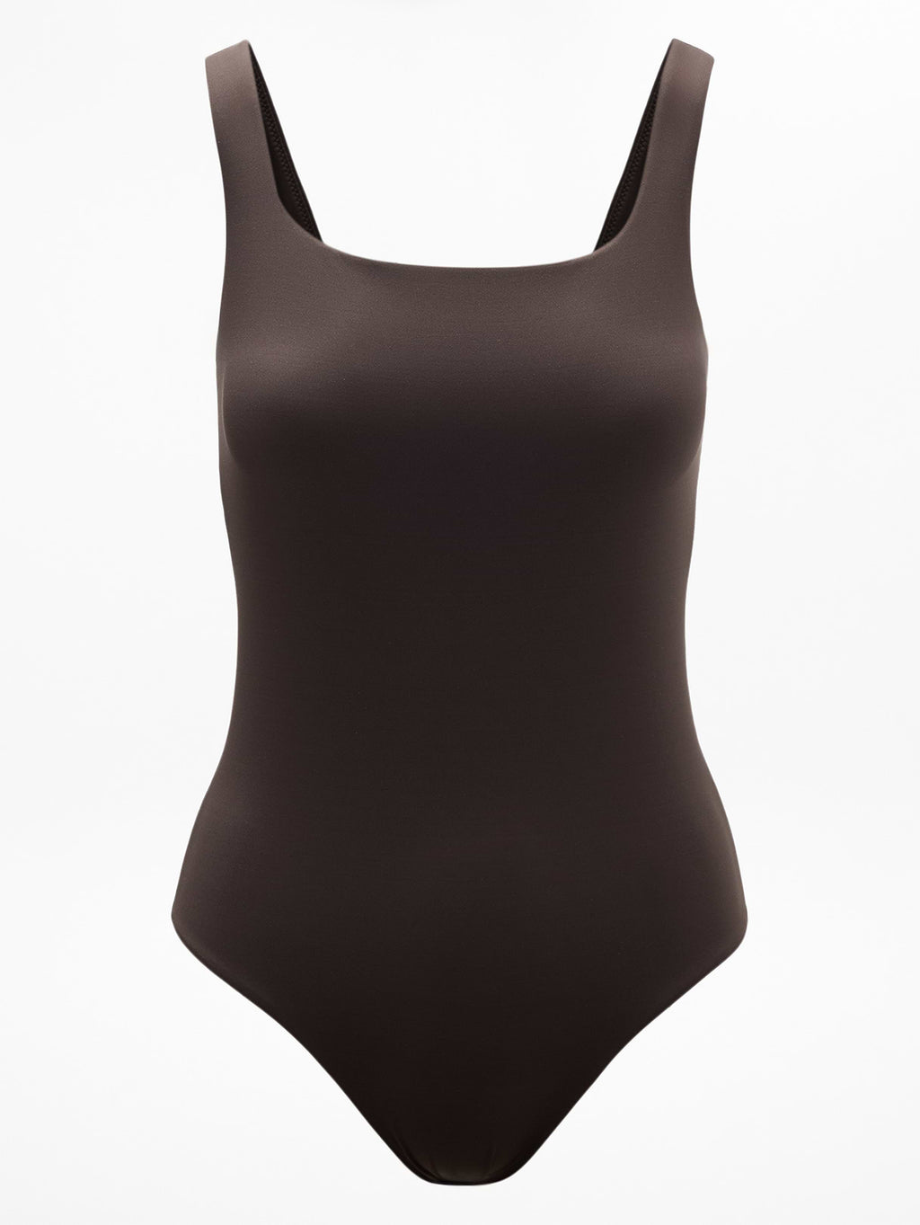 BodyMove Square Neck Bodysuit - Truffle