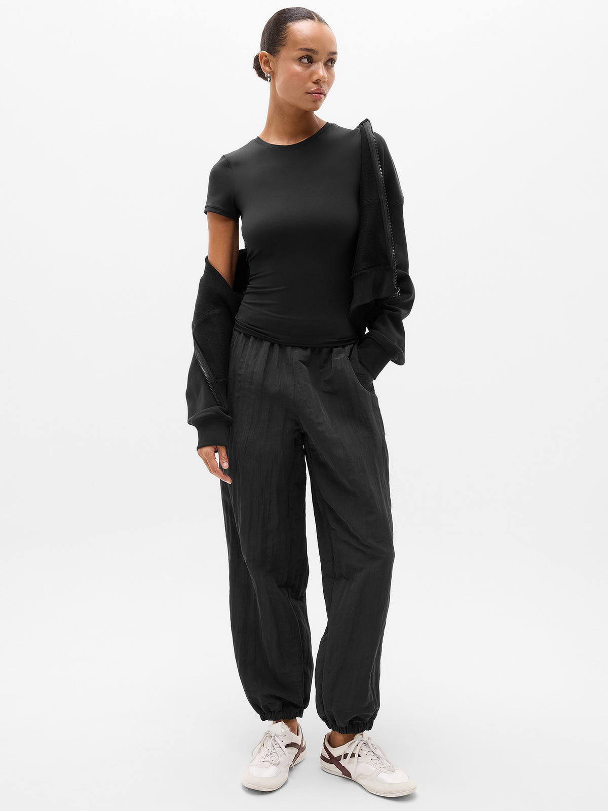 BodyMove Crew Neck Tee - Black