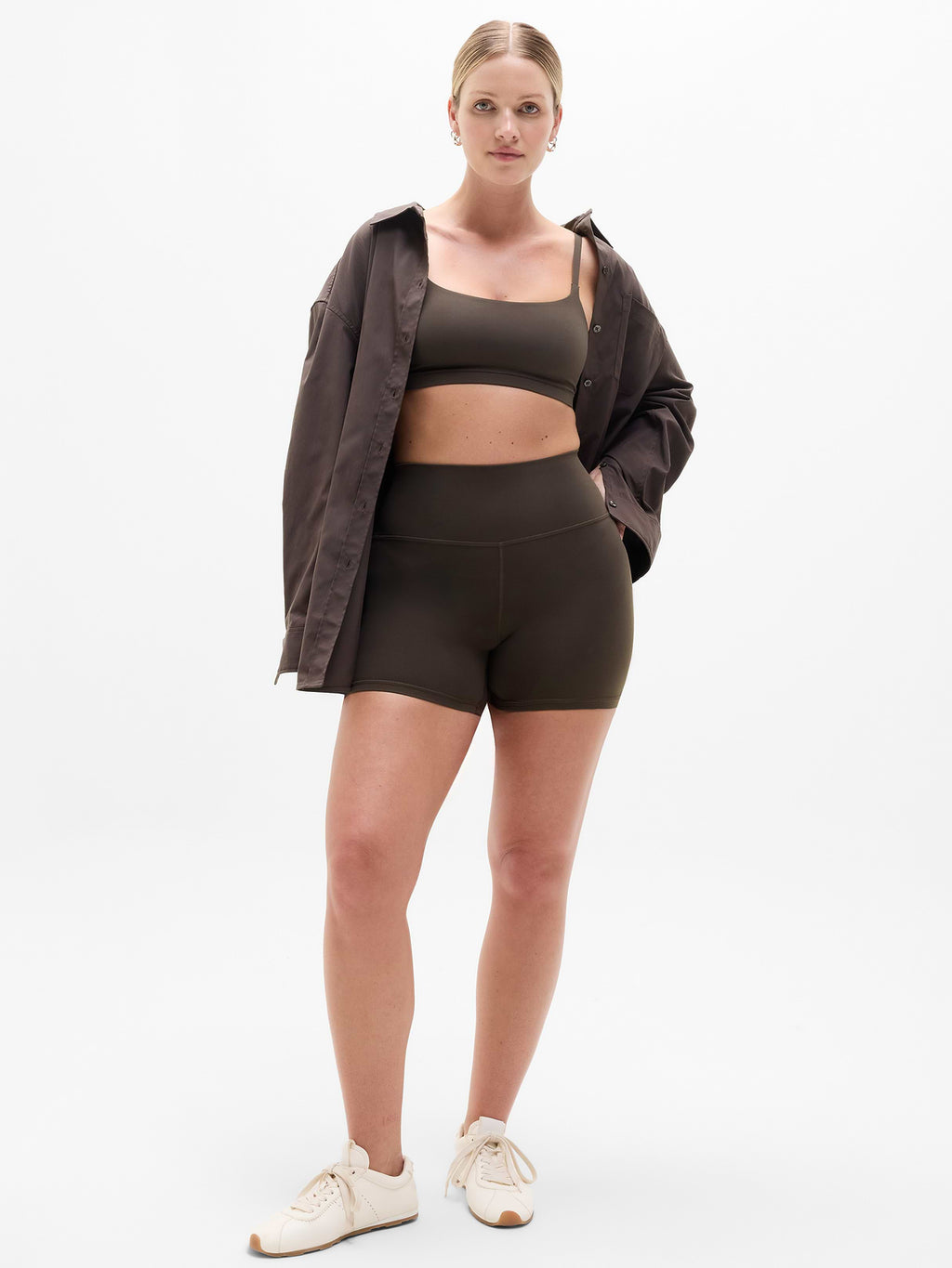 BodyMove Scoop Bralette A-C - Truffle