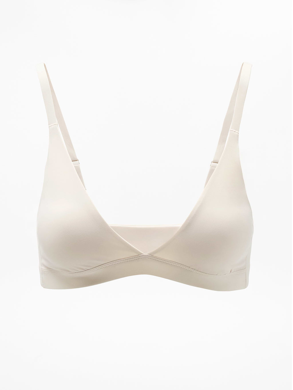 BodyMove Plunge Bralette A-C - Bone