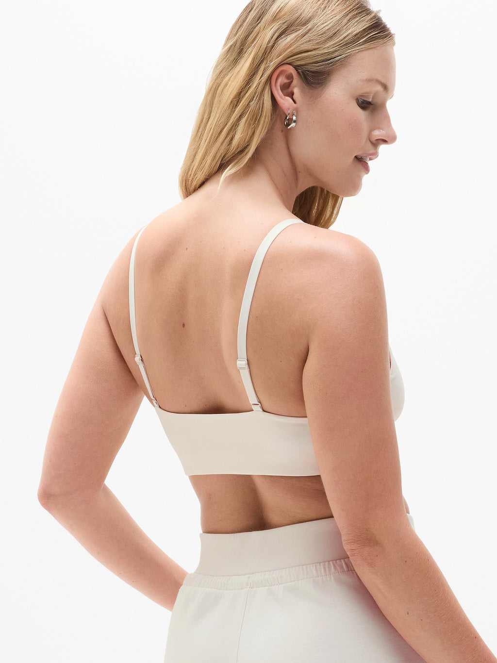 BodyMove Plunge Bralette A-C - Bone