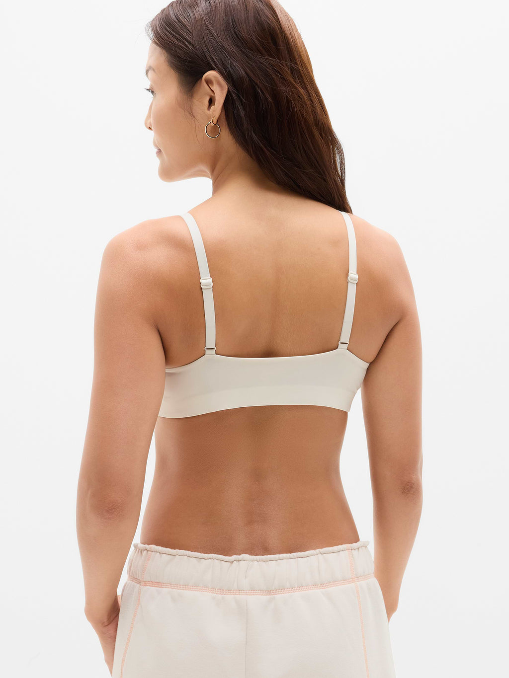 BodyMove Plunge Bralette A-C - Bone