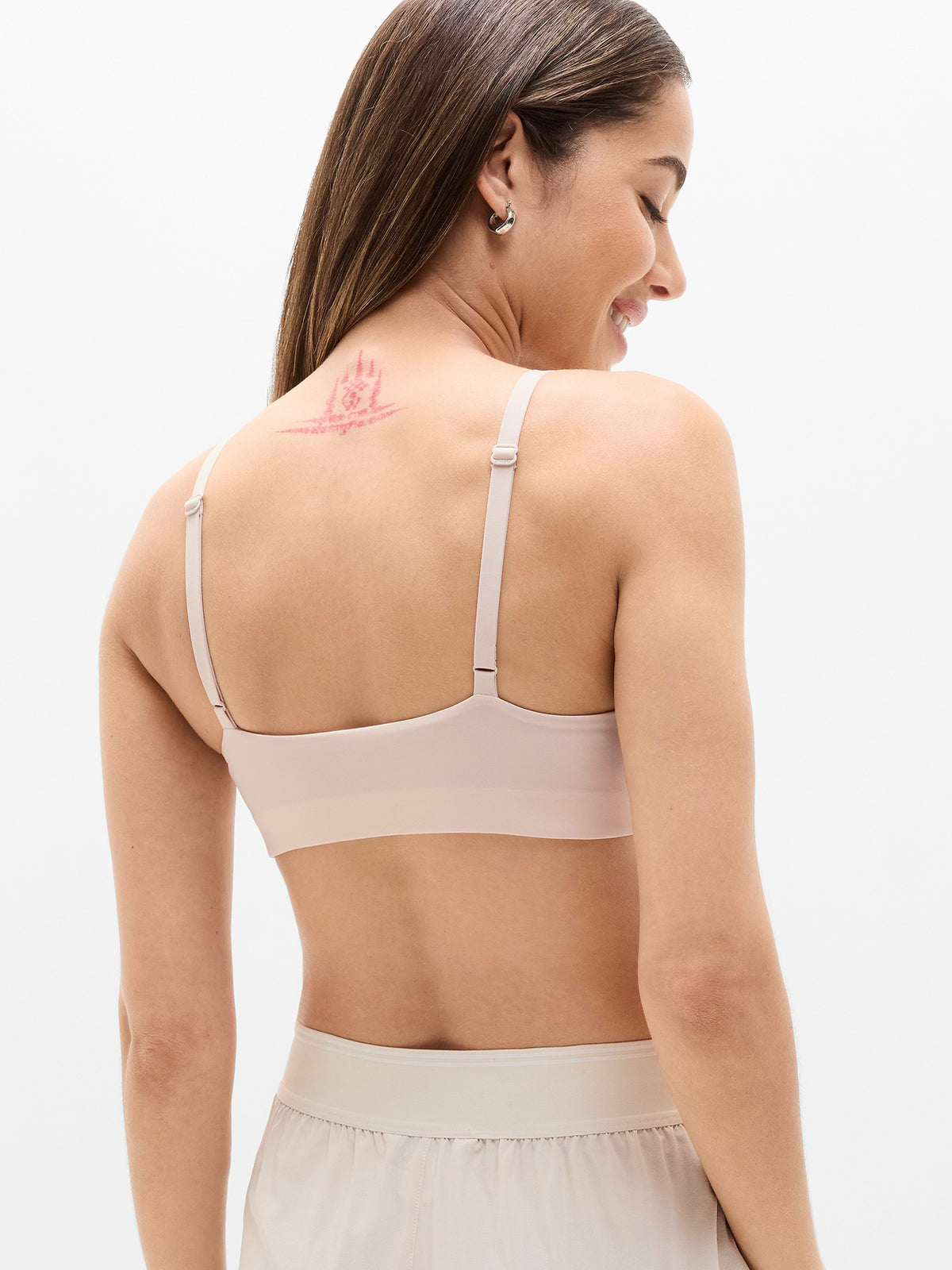 BodyMove Plunge Bralette A-C - Sand Beige