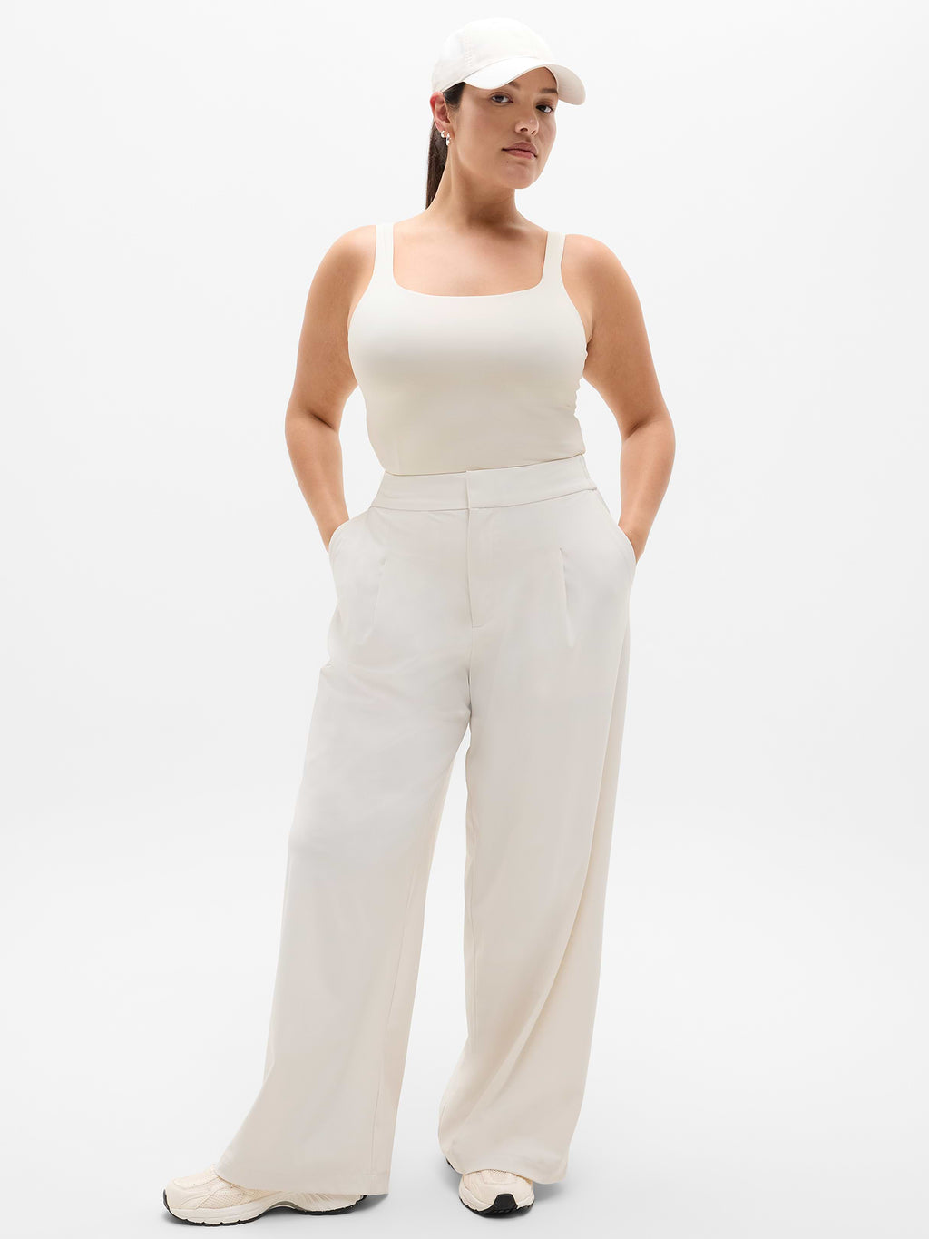 BodyMove Square Neck Bodysuit - Bone