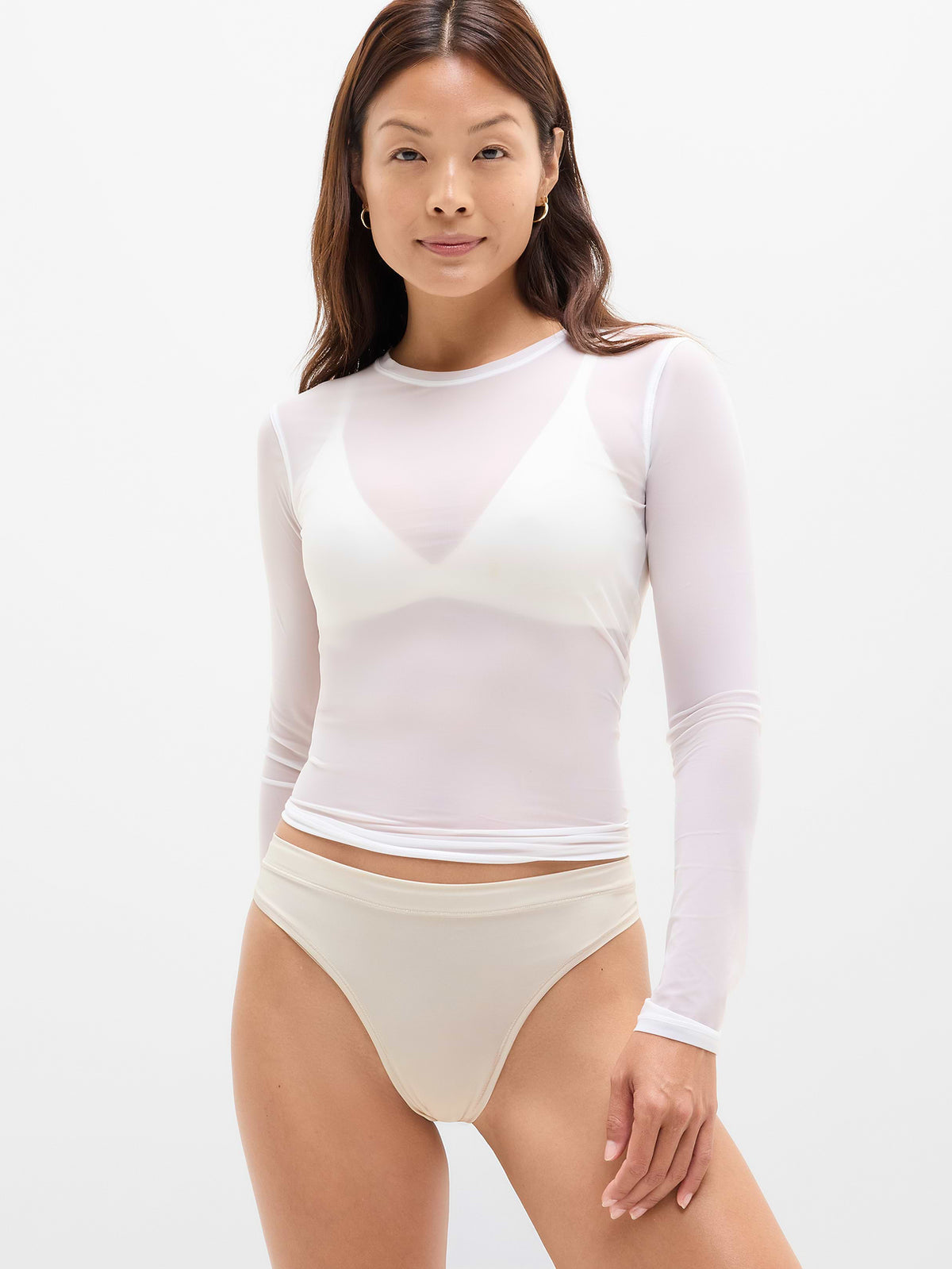 BodyMove Thong Underwear - Bone