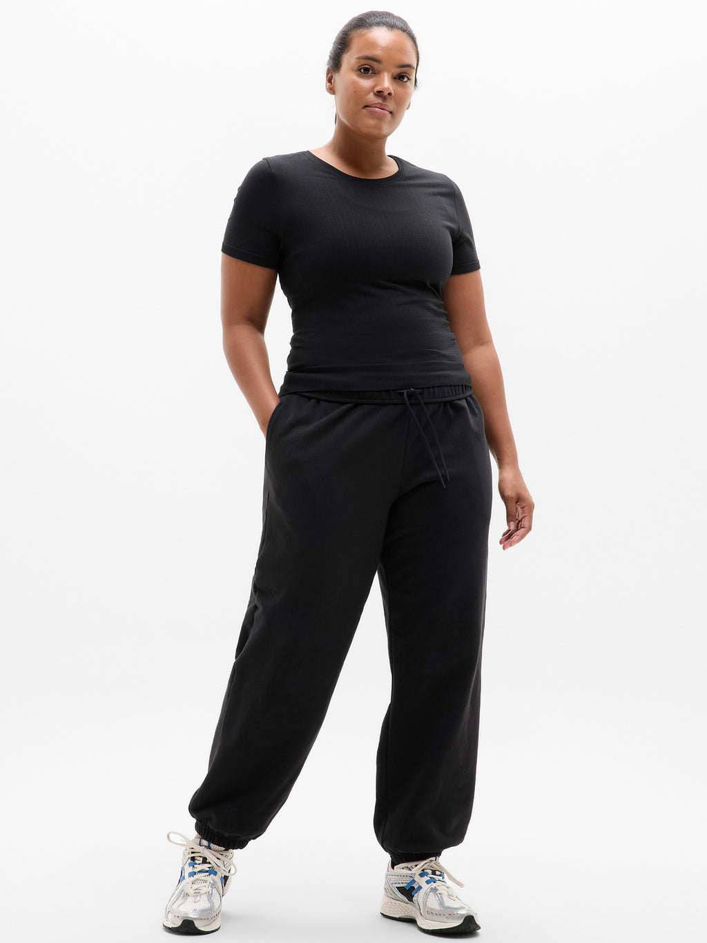 In Motion Seamless Tee - Black