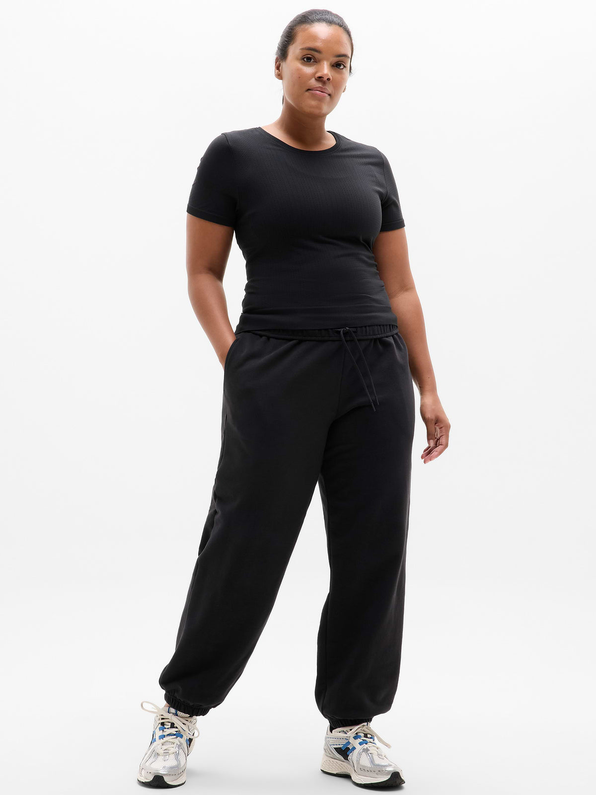 In Motion Seamless Tee - Black