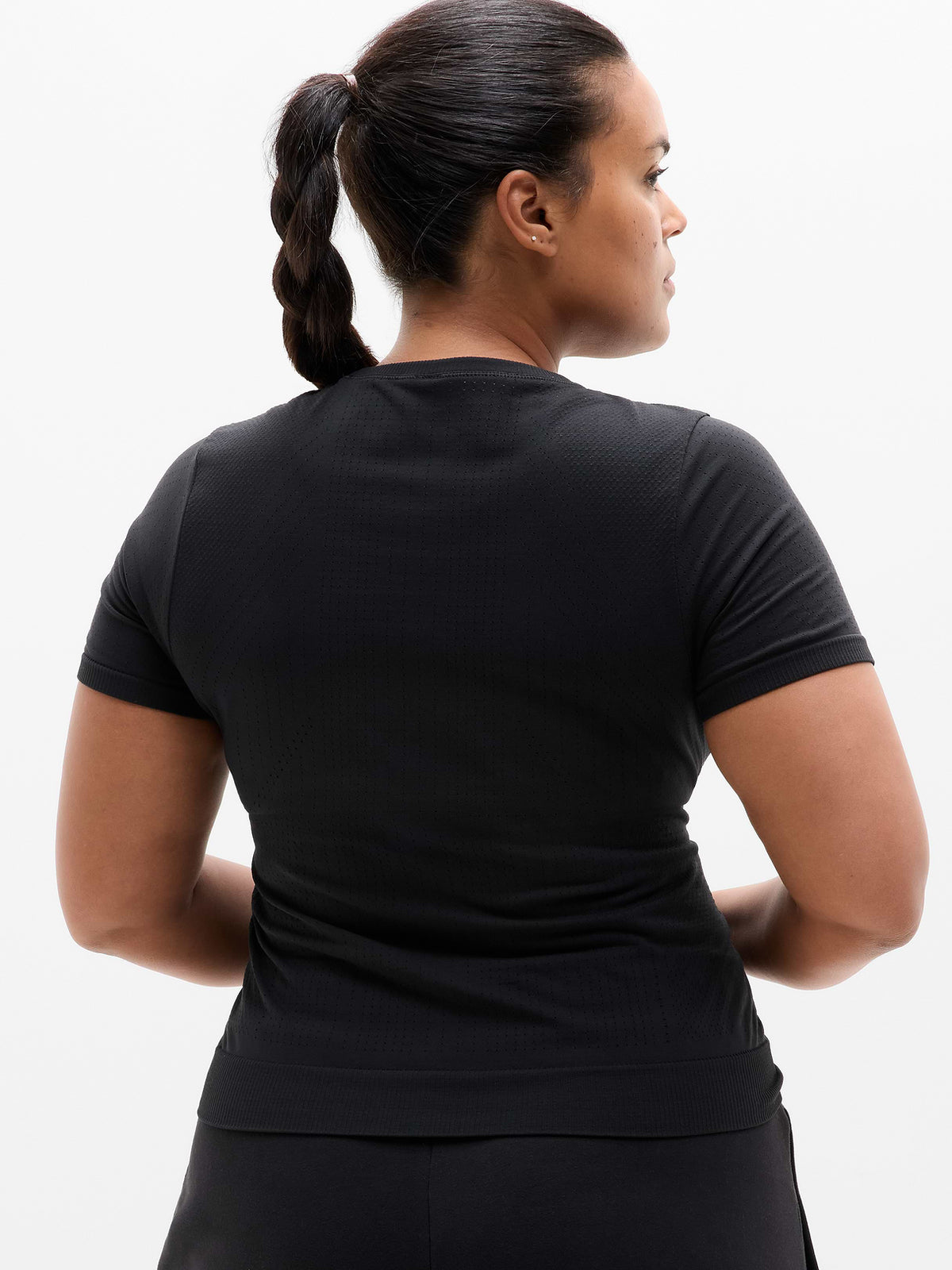 In Motion Seamless Tee - Black