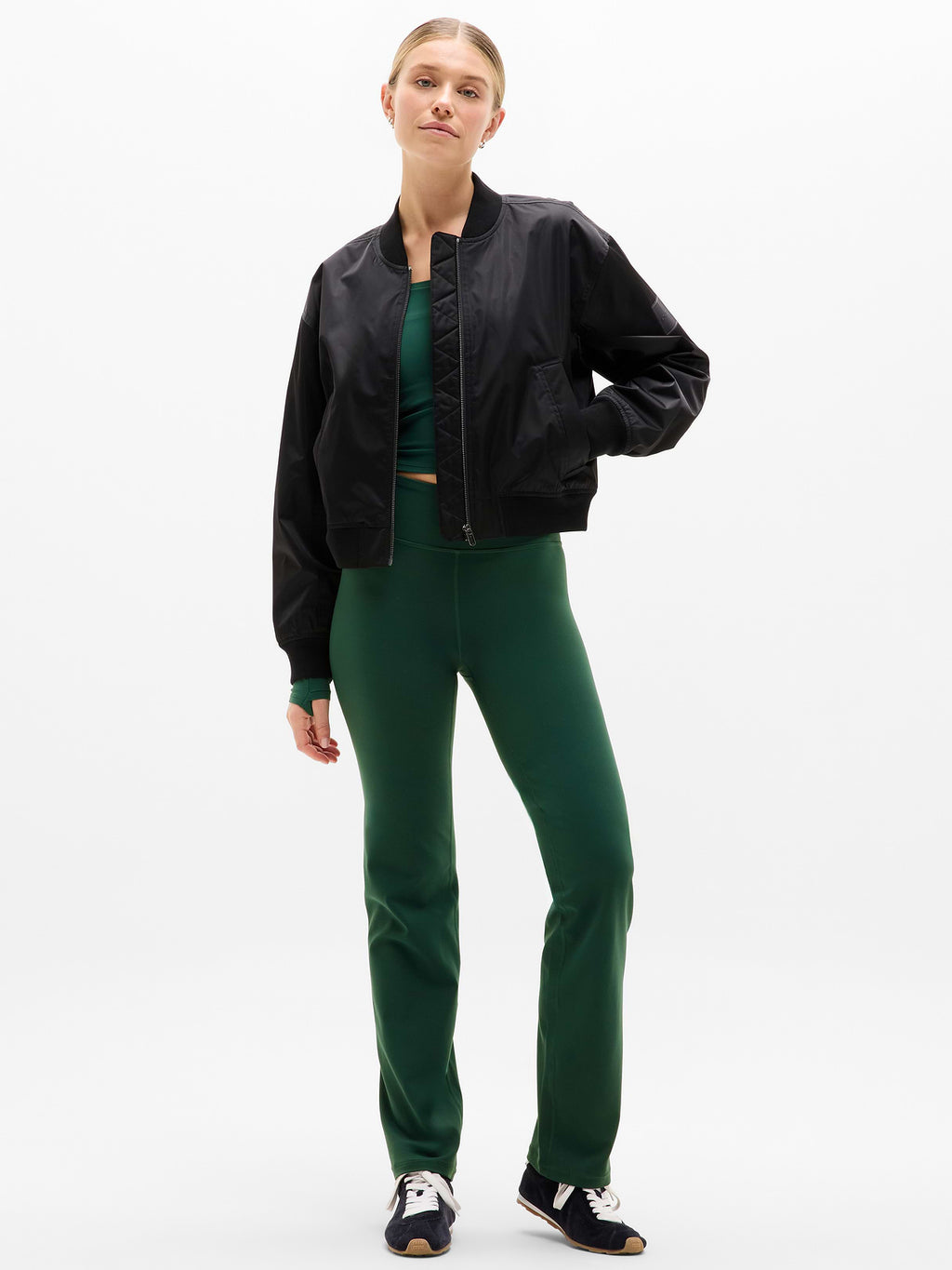 Elation Ultra High Rise Wide Leg Pant - Pine