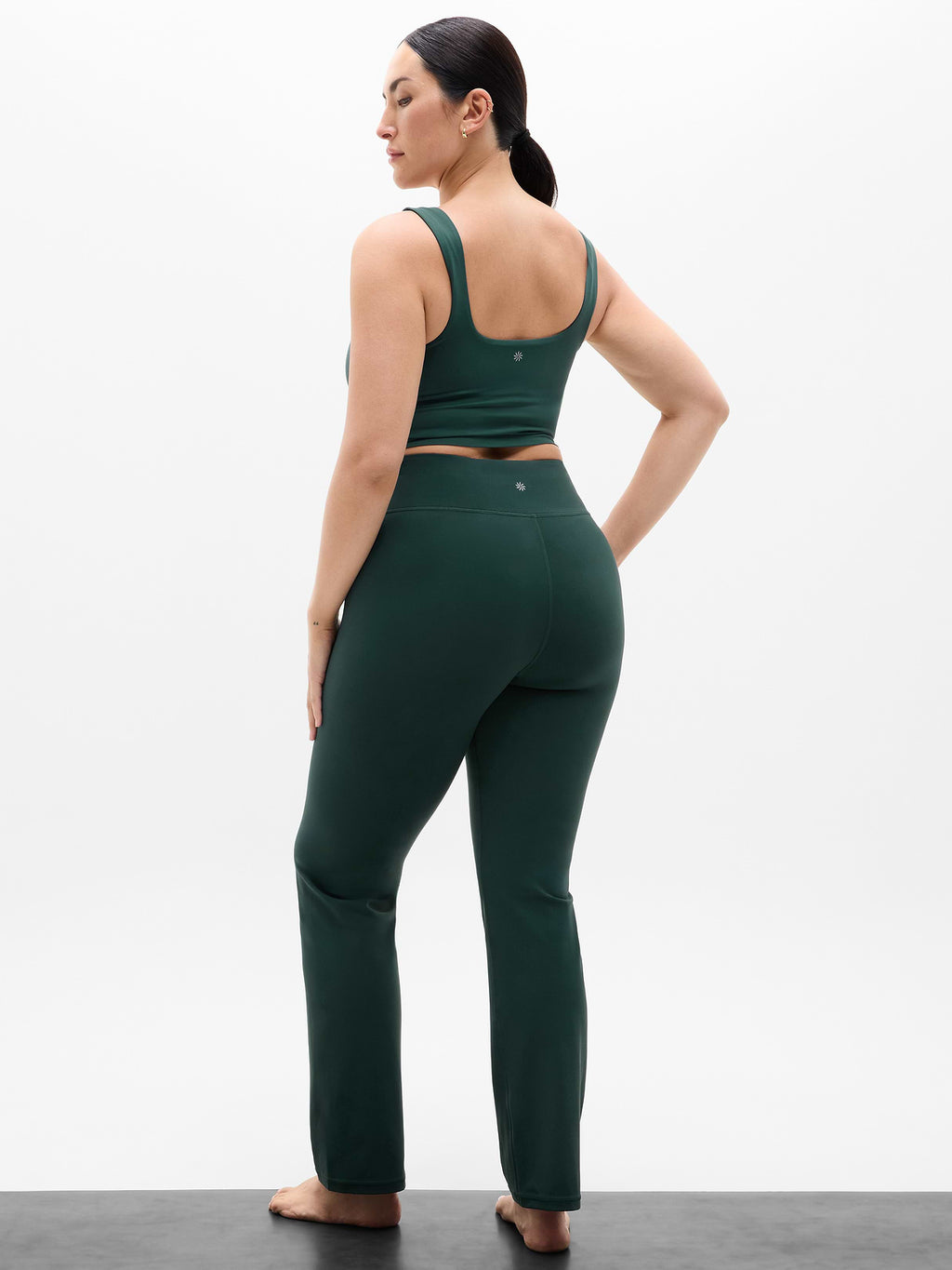Elation Ultra High Rise Wide Leg Pant - Pine