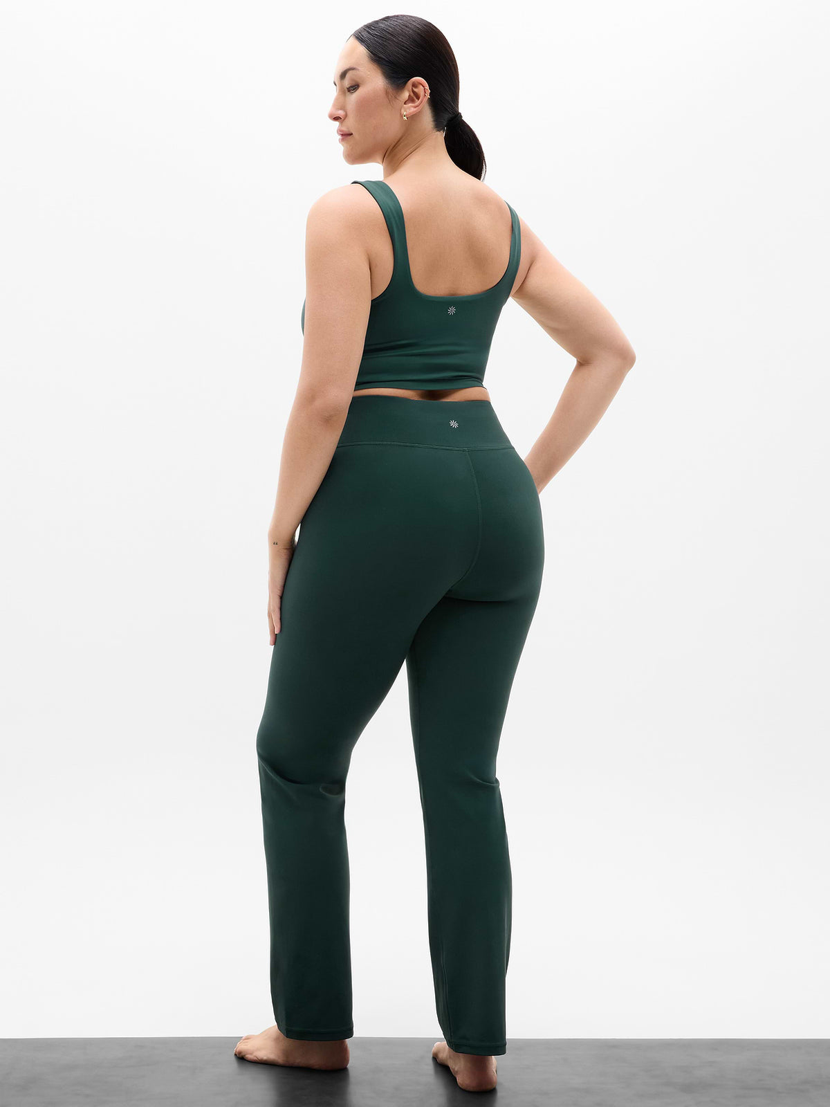 Elation Ultra High Rise Wide Leg Pant - Pine