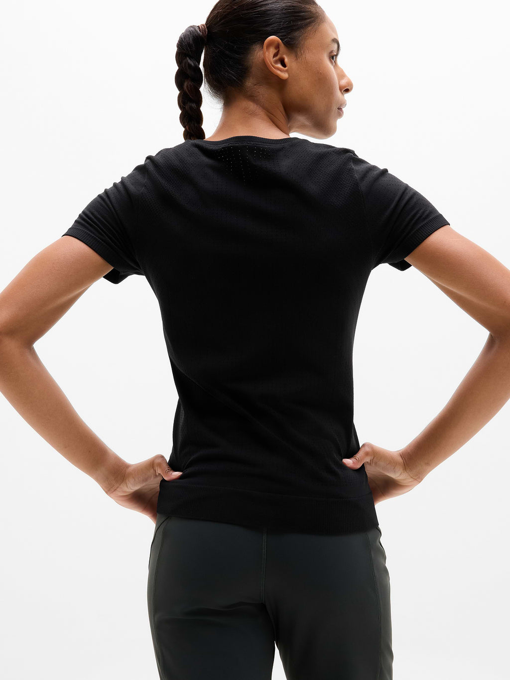 In Motion Seamless Tee - Black