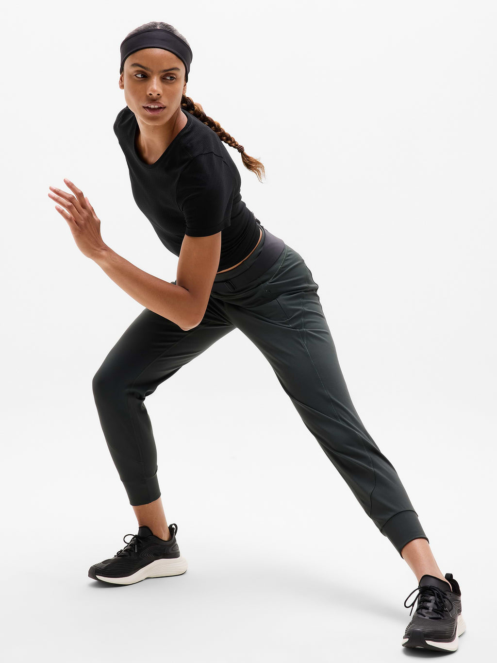 In Motion Seamless Tee - Black