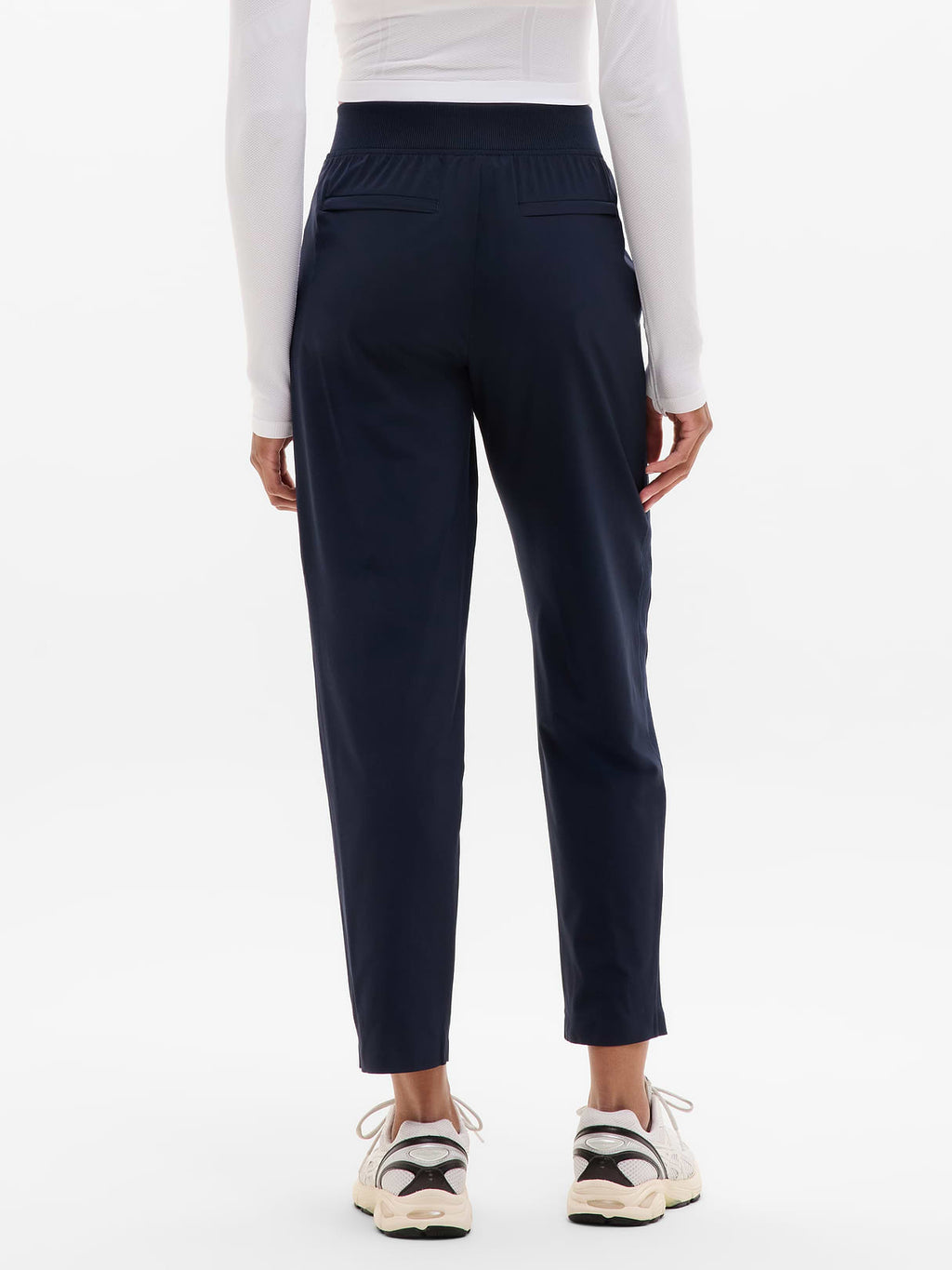 Brooklyn Mid Rise Ankle Pant - Navy
