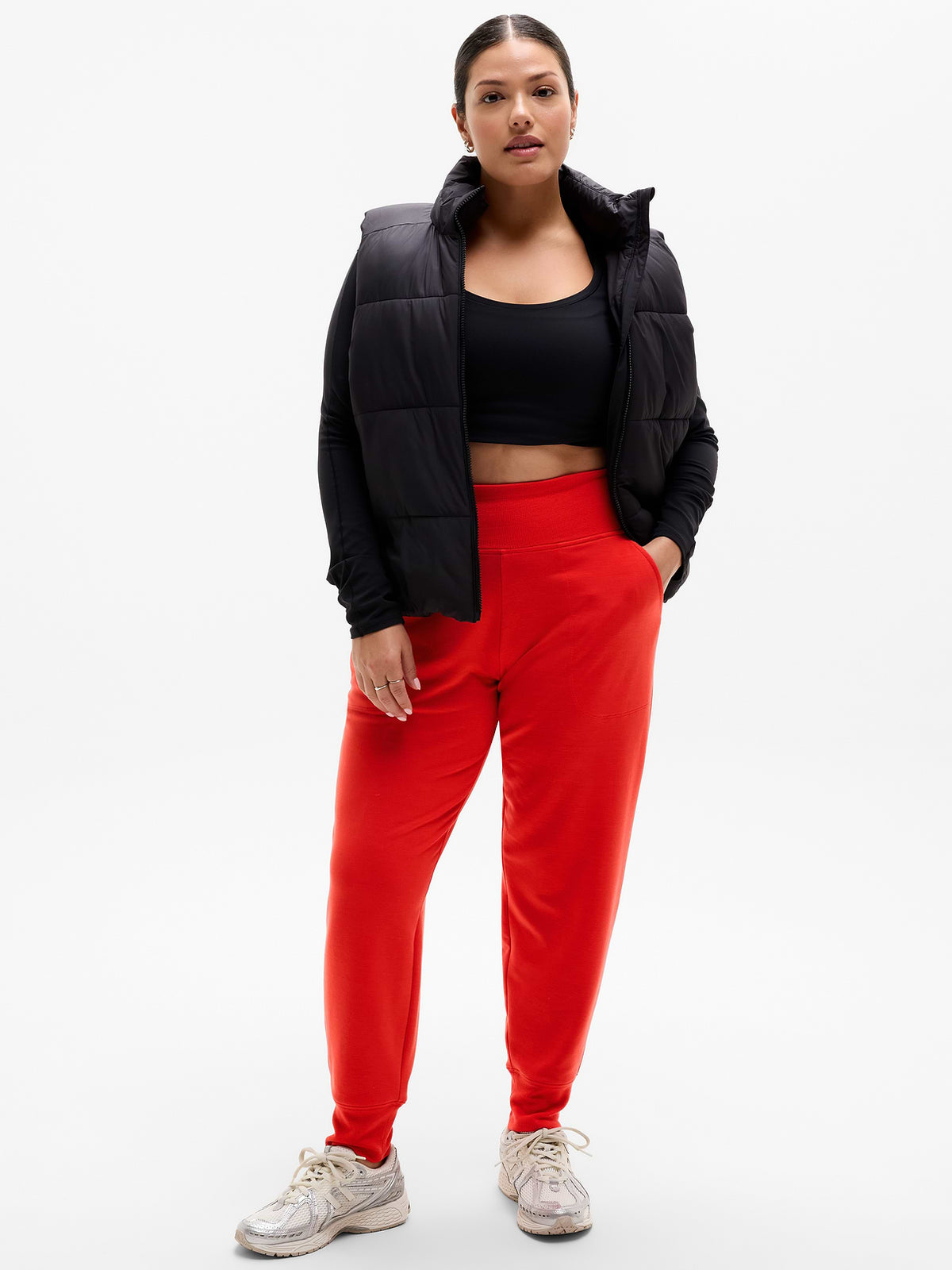 Coaster Luxe Straight Leg Pant - Cardinal