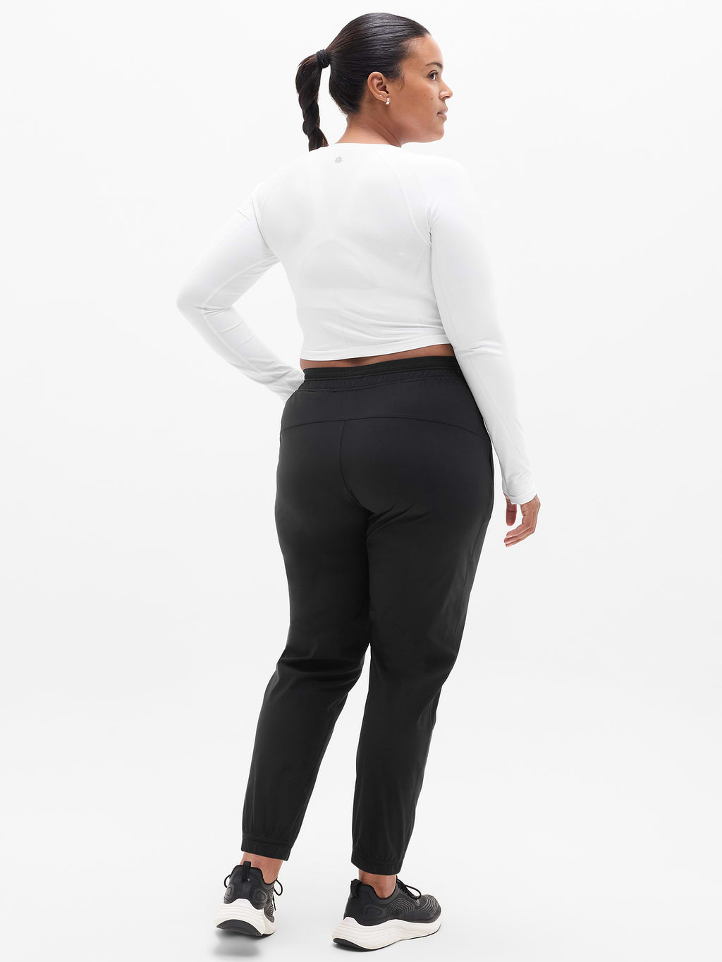 Crosstrain High Rise Jogger - Black