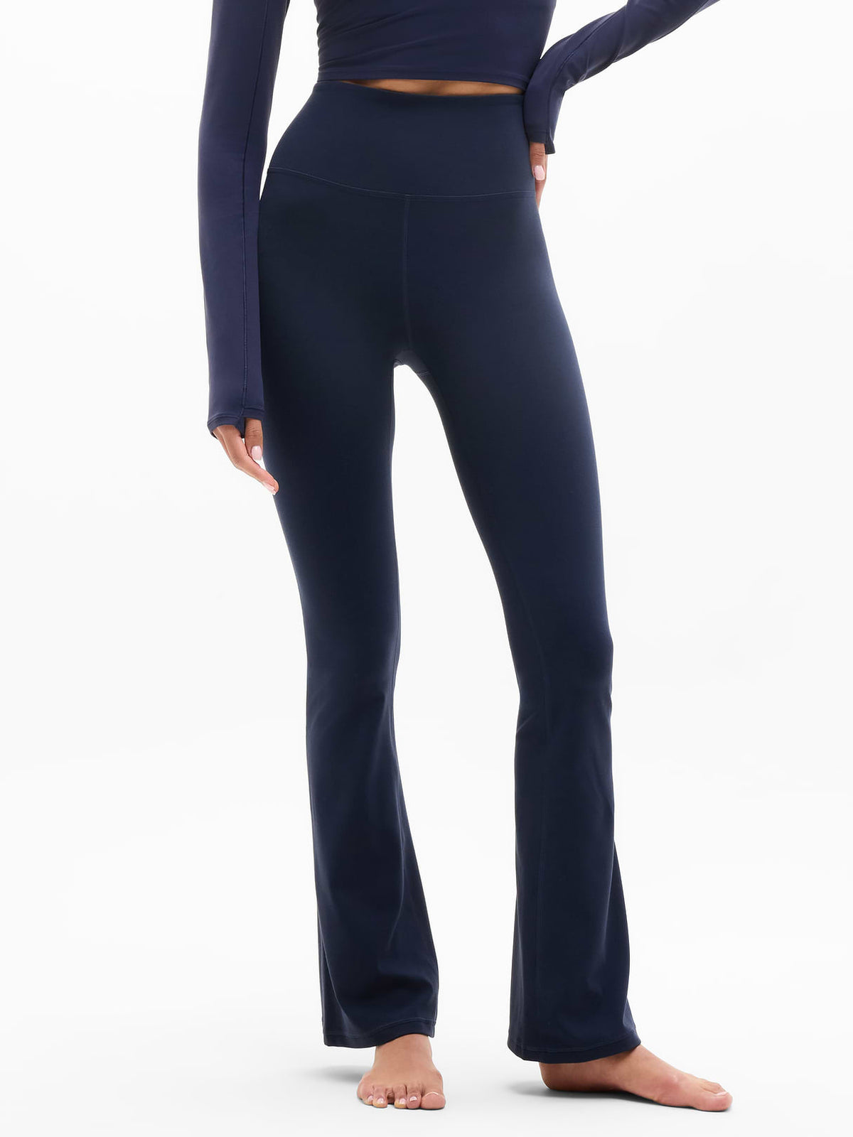 Elation Ultra High Rise Wide Leg Pant - Navy