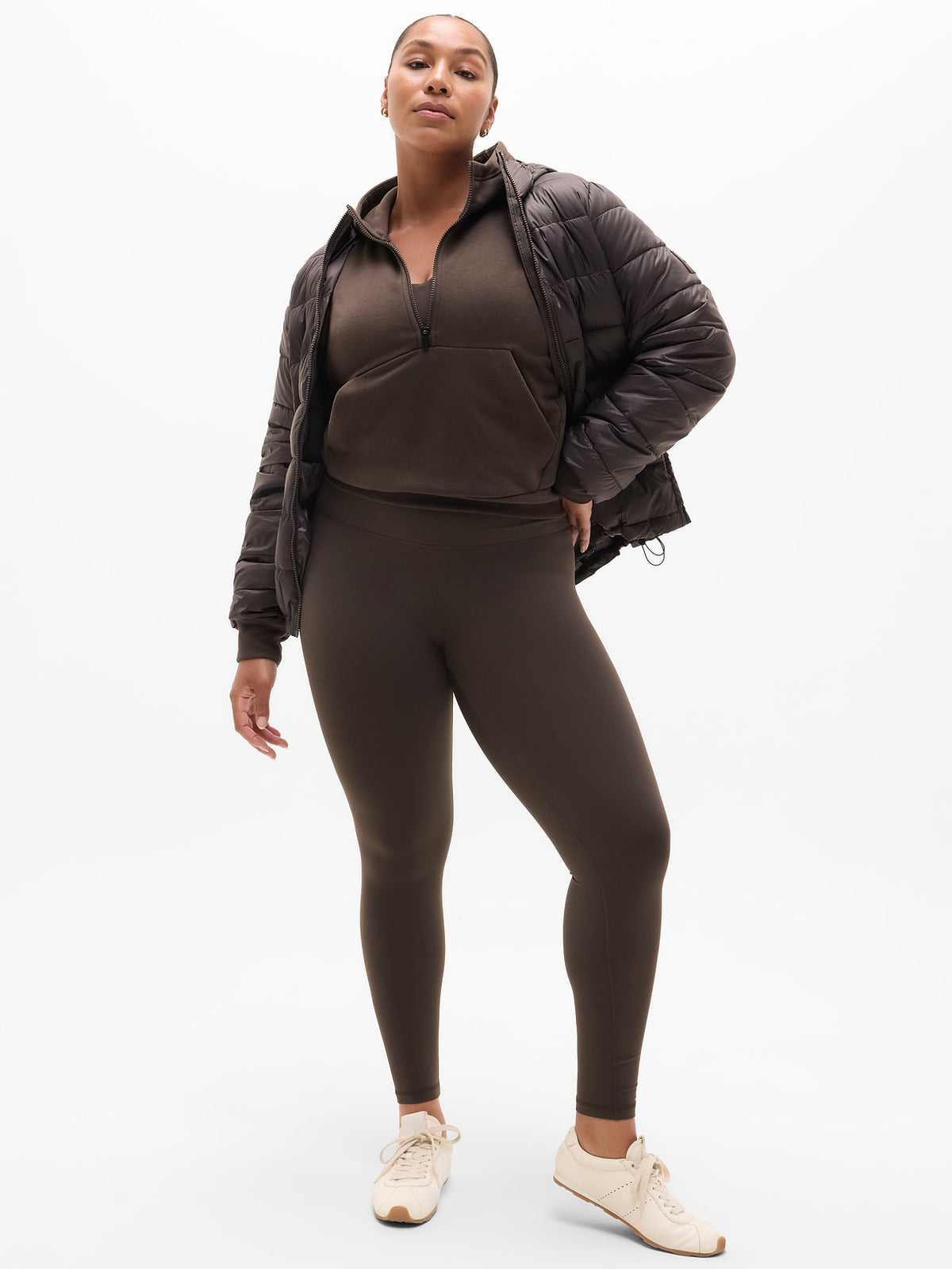 Elation Ultra High Rise Legging - Truffle