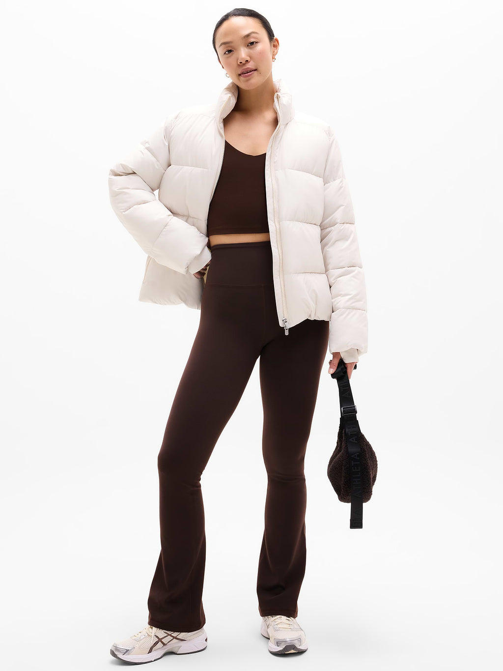Elation Ultra High Rise Wide Leg Pant - Truffle