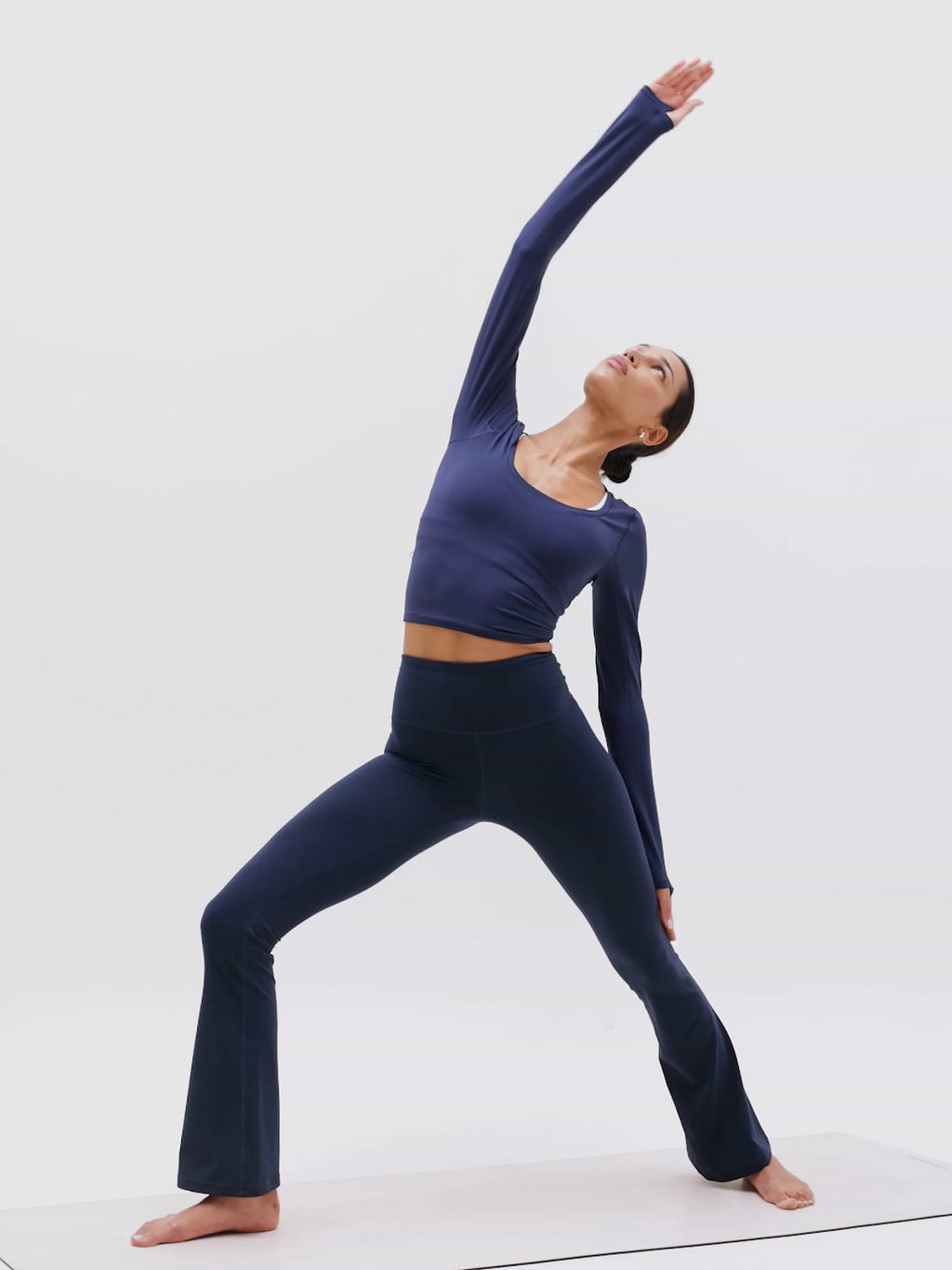 Elation Ultra High Rise Wide Leg Pant - Navy