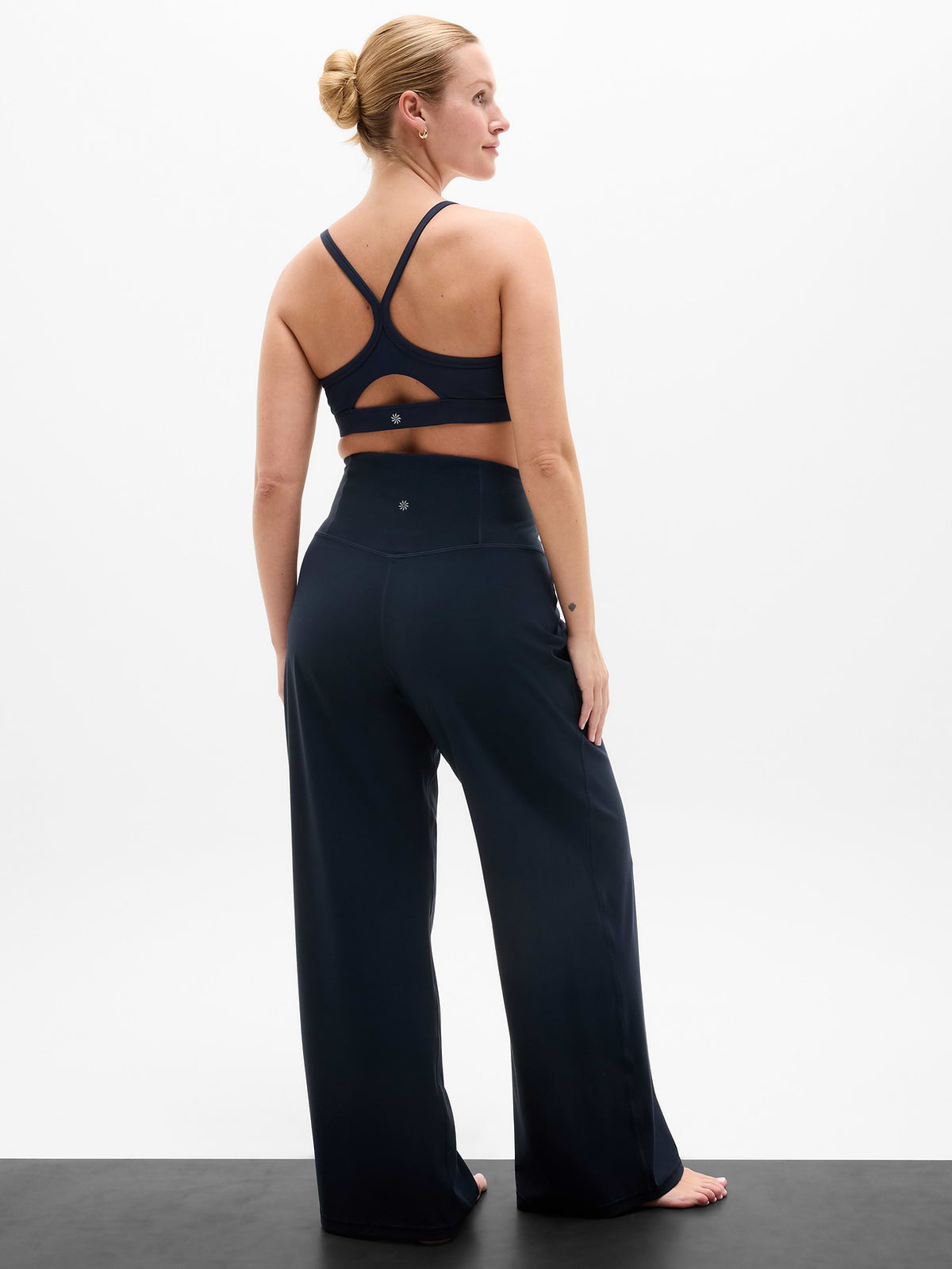 Elation Ultra High Rise Wide Leg Pant - Navy